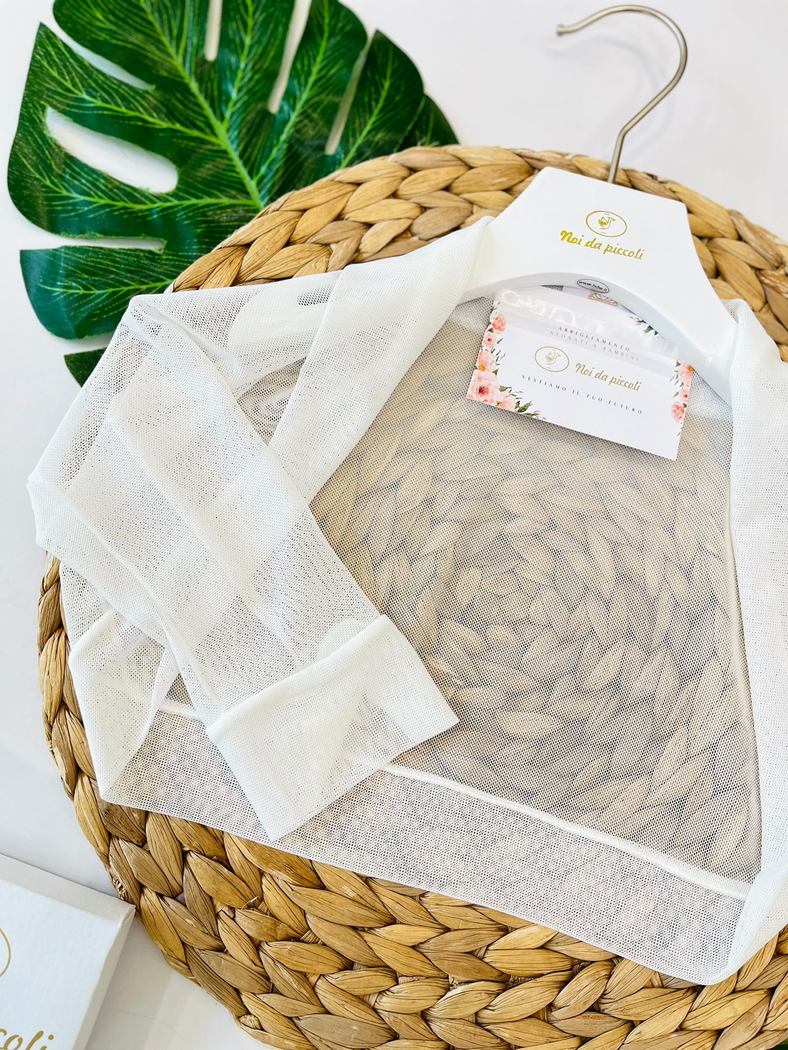 BOLERINO ELEGANTE VELATO PANNA - Noi da piccoli