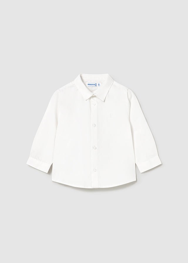 CAMICIA 100% COTONE BIANCO - Noi da piccoli