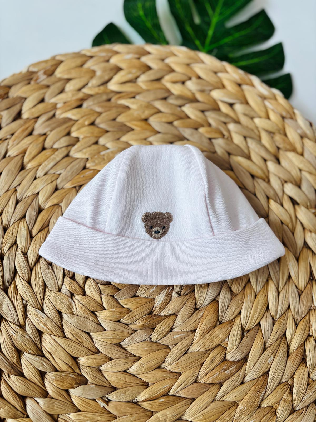 cappellino 100 % COTONE ROSA - Noi da piccoli