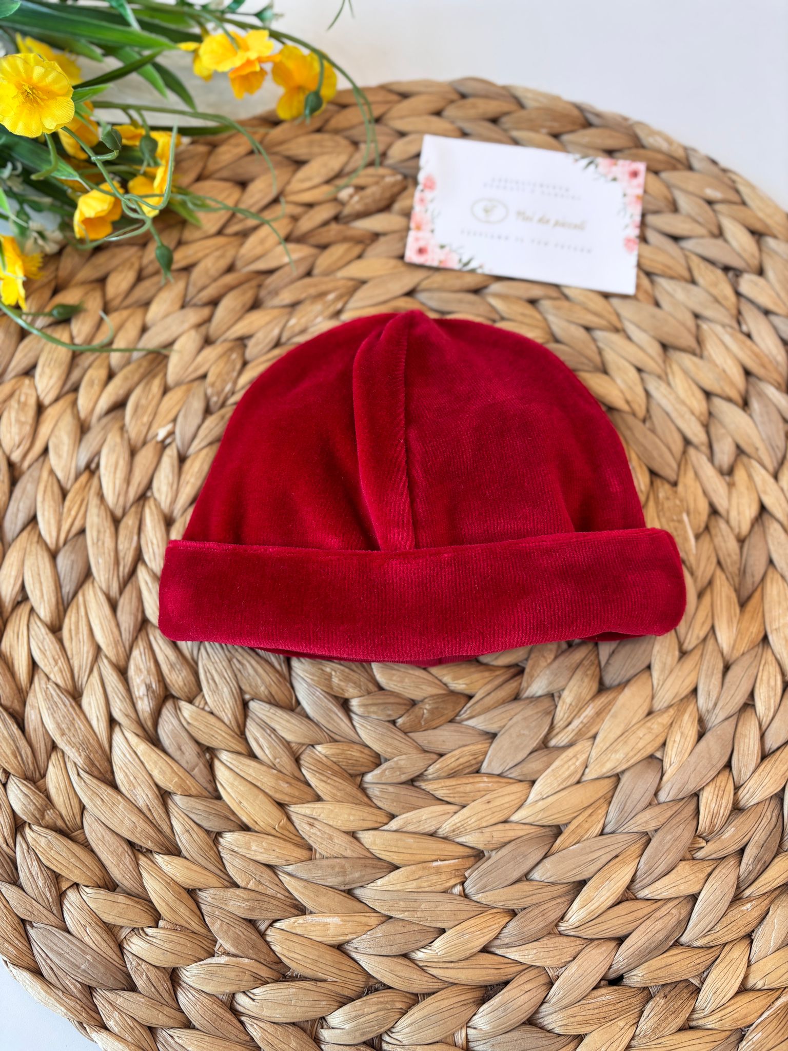 CAPPELLINO CINIGLIA ROSSO - Noi da piccoli