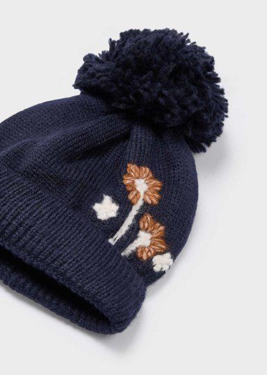 CAPPELLINO CON SCIARPA E GUANTINI BLU - Noi da piccoli