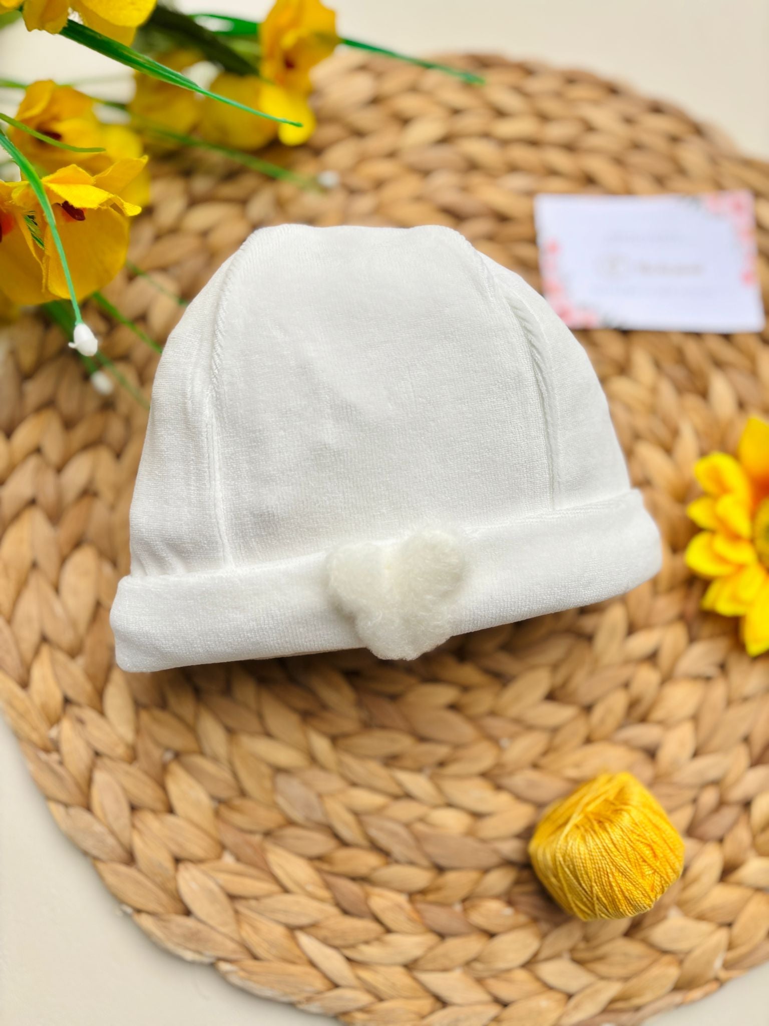 CAPPELLINO IN CINIGLIA CON ORSETTO BIANCO - Noi da piccoli
