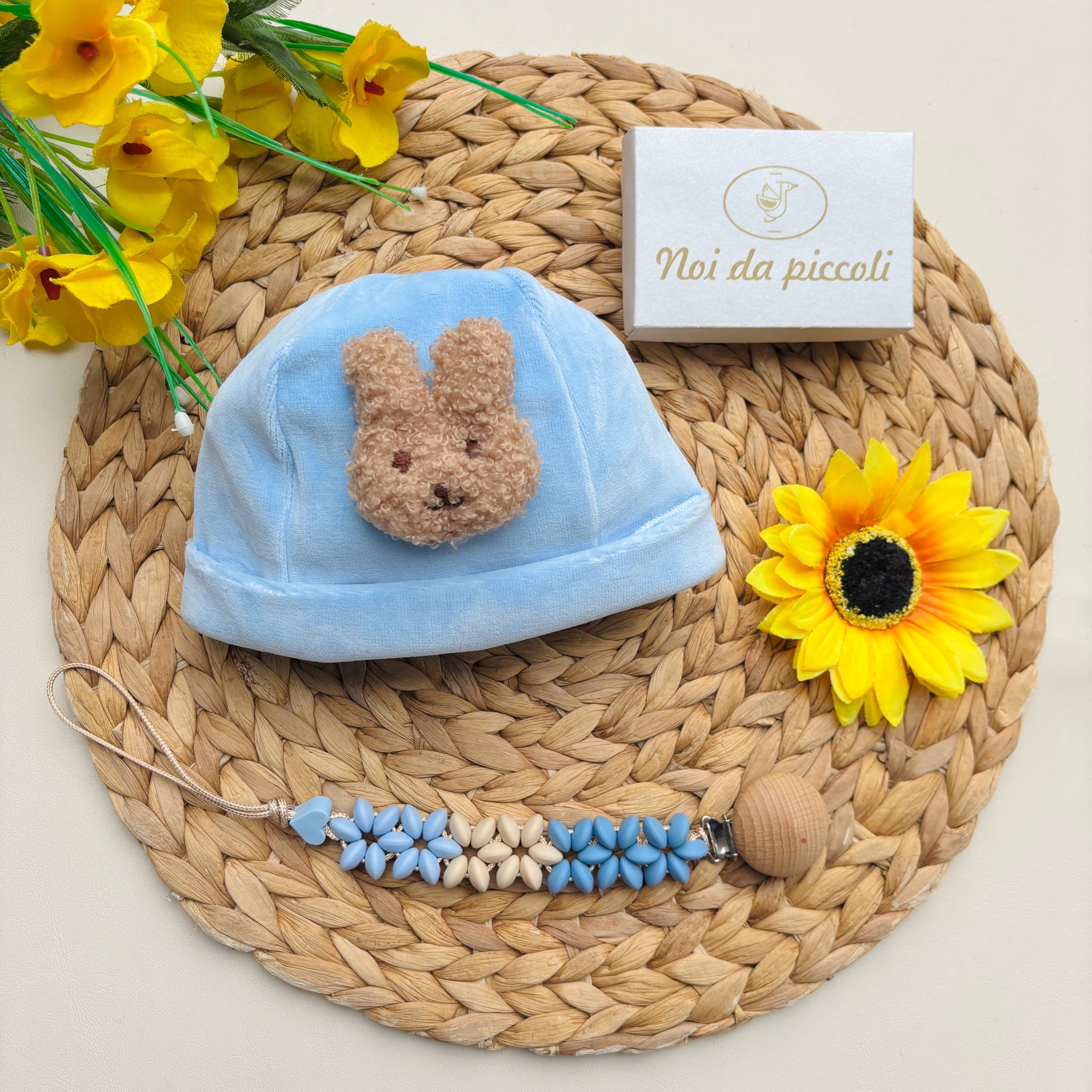 CAPPELLINO IN CINIGLIA CON ORSETTO CIELO - Noi da piccoli