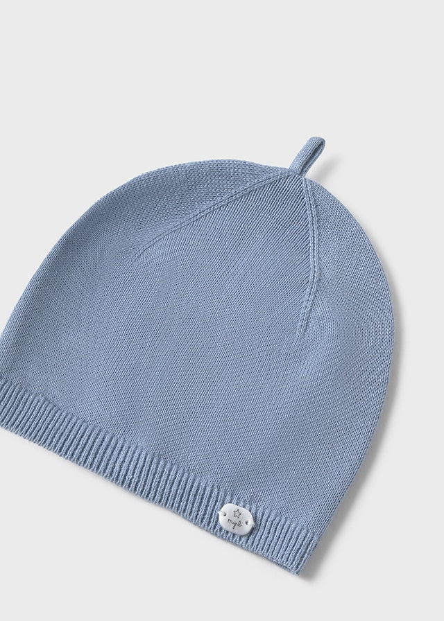 CAPPELLINO IN COTONE CIELO - Noi da piccoli