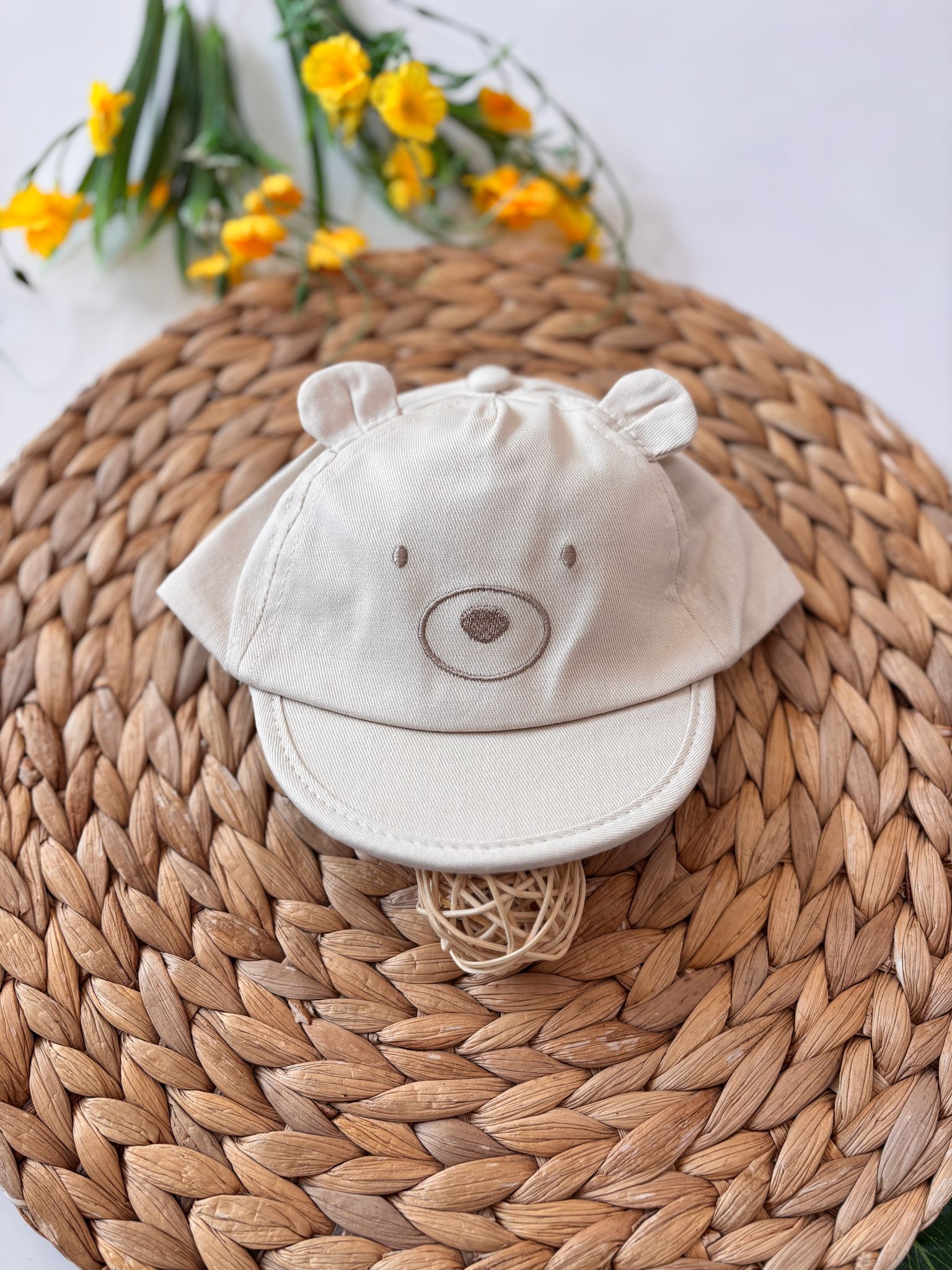 CAPPELLO A BERRETTO ORSETTO BEIGE - Noi da piccoli