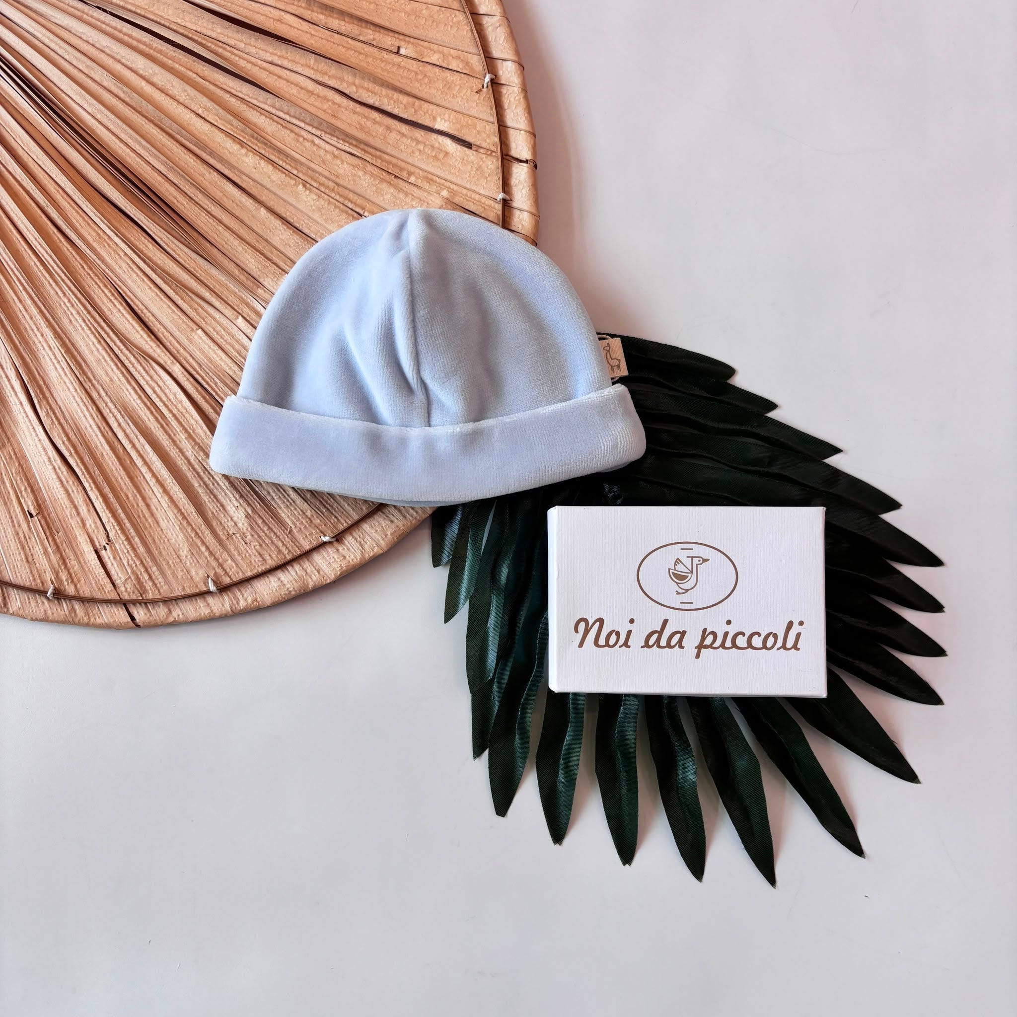 CAPPELLO BASIC IN CINIGLIA CIELO - Noi da piccoli