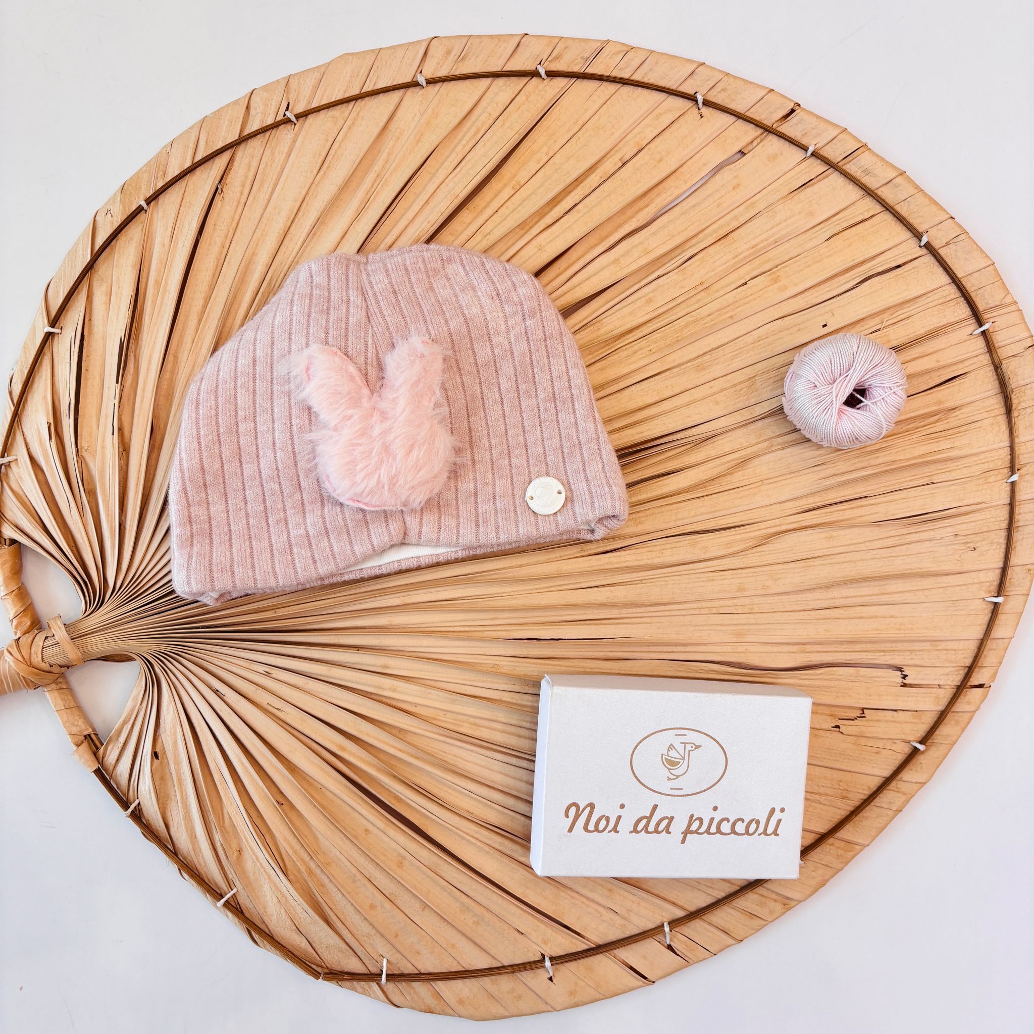 CAPPELLO IN MAGLINA CALDA LOLA ROSA - Noi da piccoli