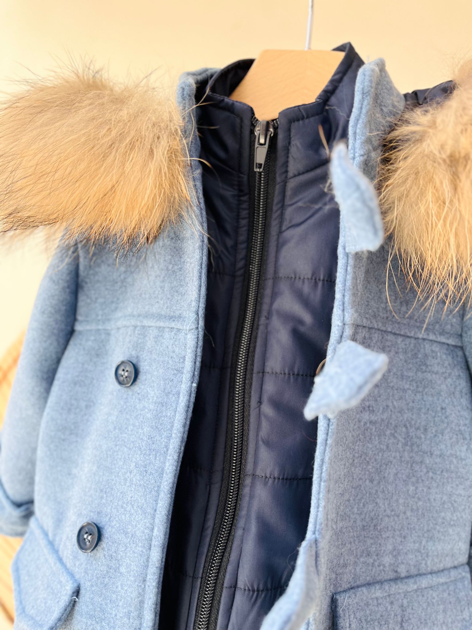 CAPPOTTINO IN PANNO avion - Noi da piccoli