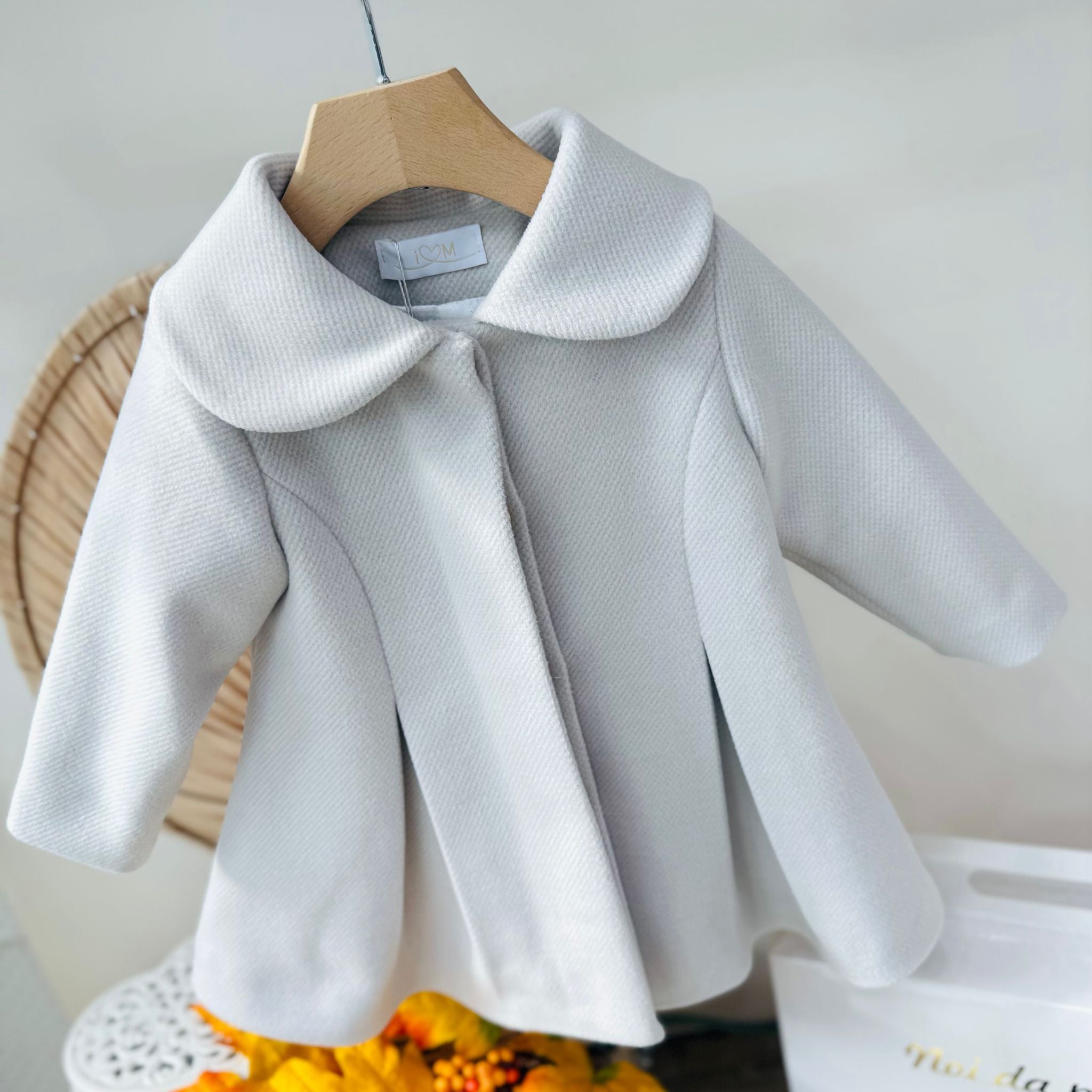 CAPPOTTINO IN PANNO MYGIRL BEIGE - Noi da piccoli