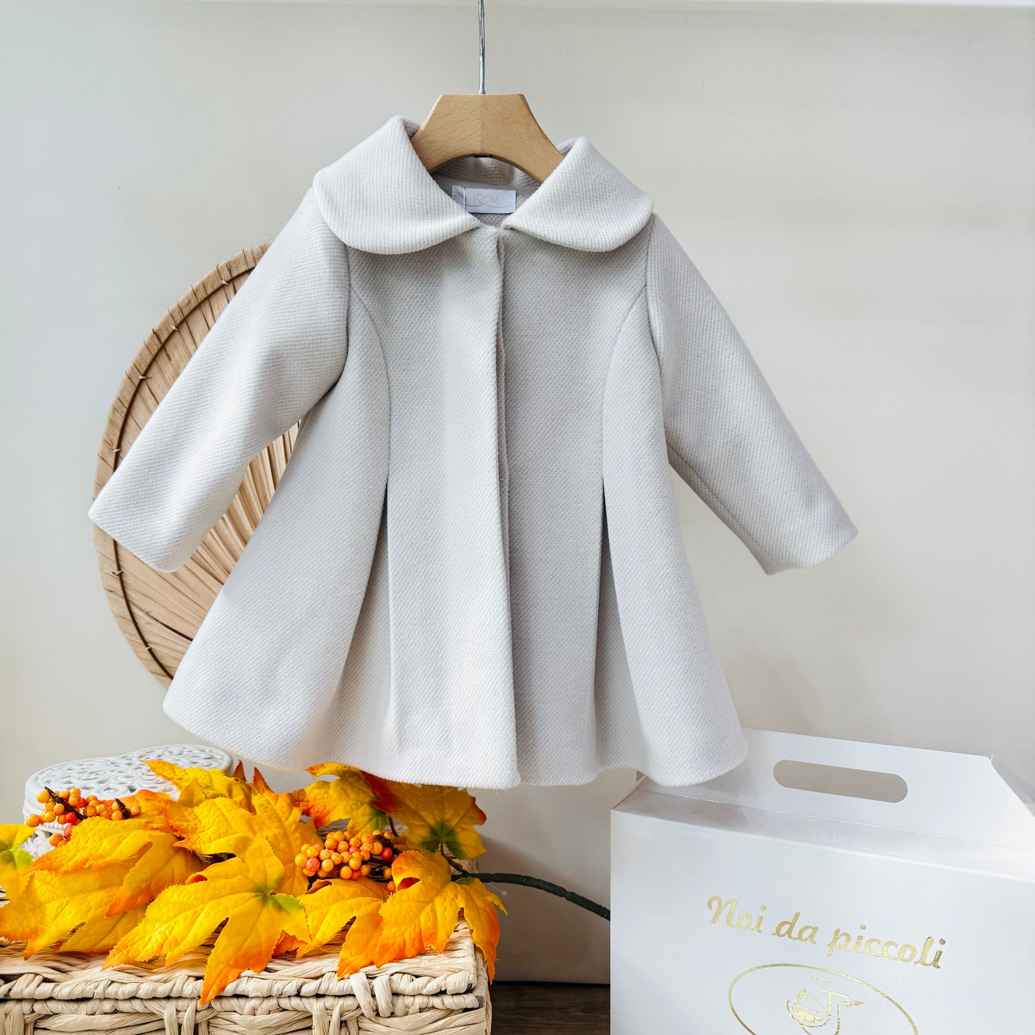 CAPPOTTINO IN PANNO MYGIRL BEIGE - Noi da piccoli