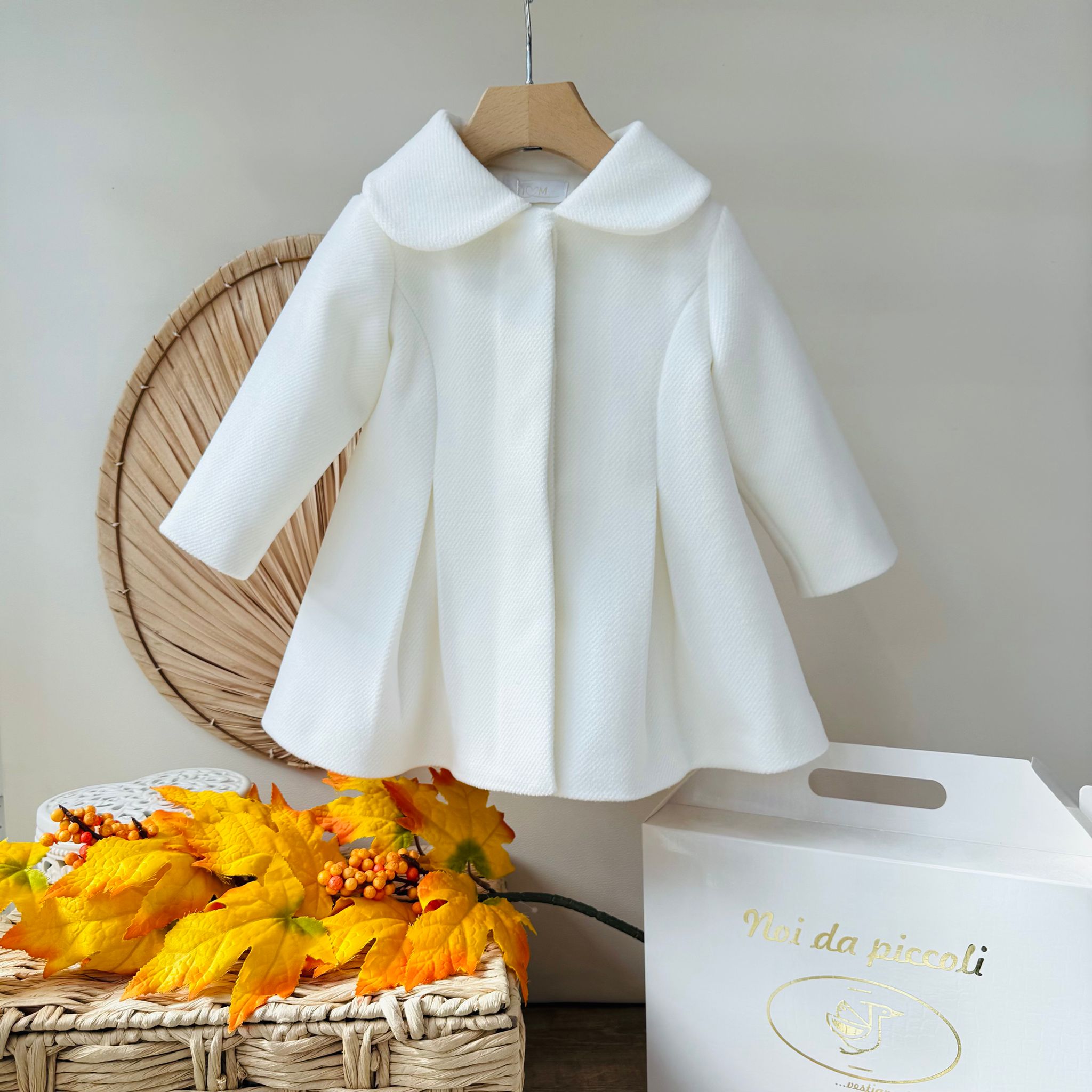 CAPPOTTINO IN PANNO MYGIRL PANNA - Noi da piccoli