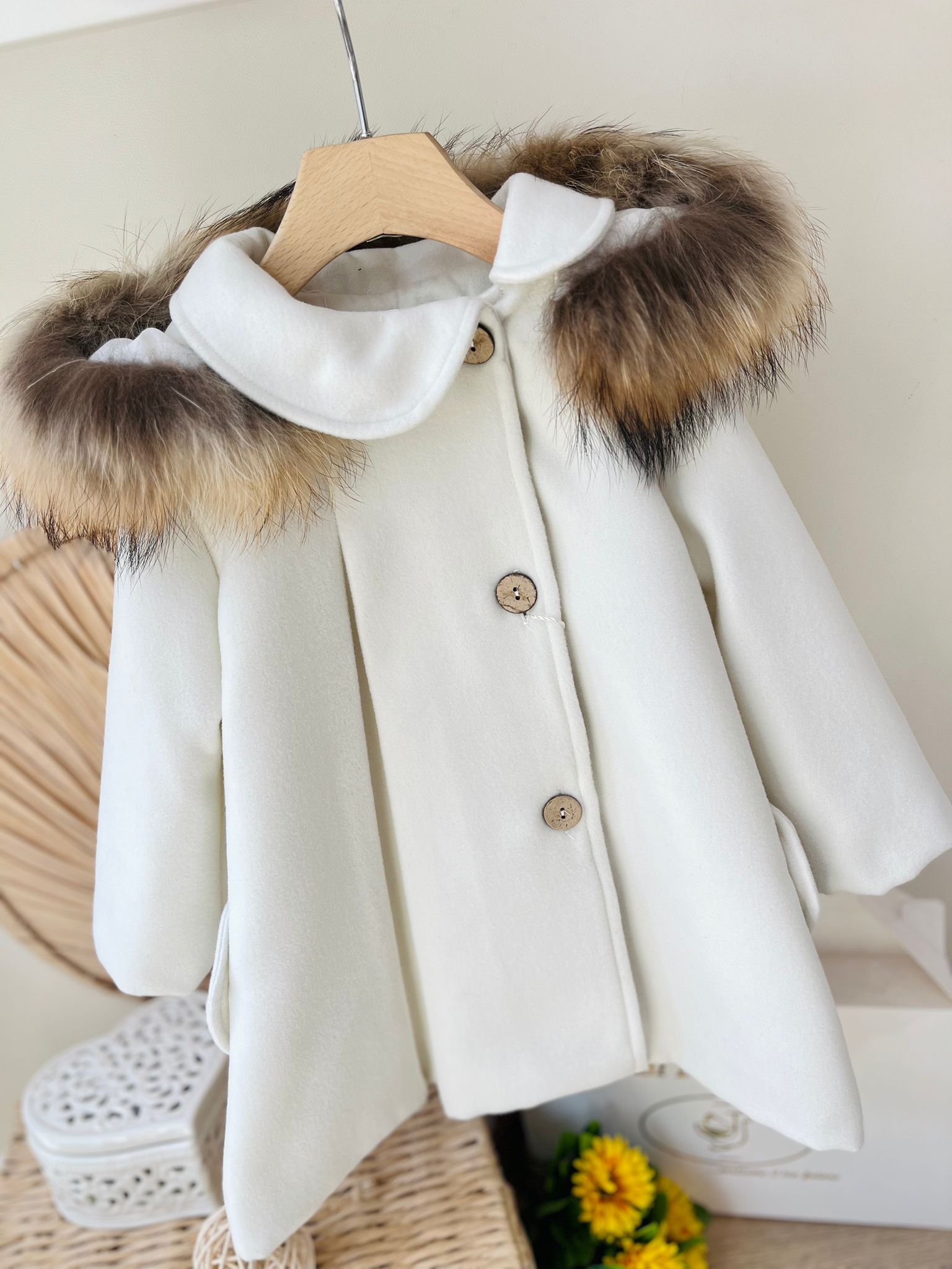 CAPPOTTINO IN PANNO PANNA - Noi da piccoli