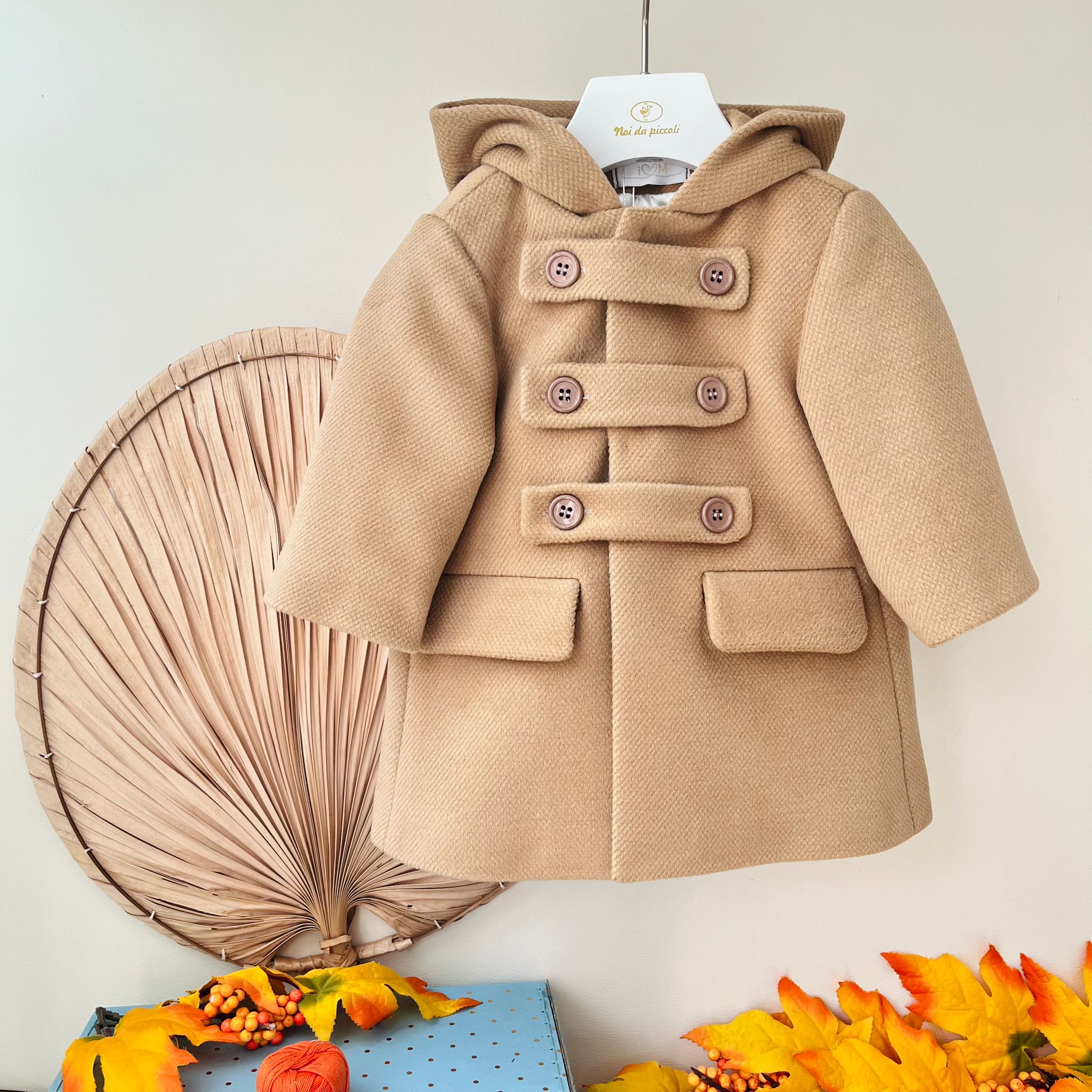 CAPPOTTINO IN PANNO PICCOLO PRINCIPE NOCCIOLA - Noi da piccoli