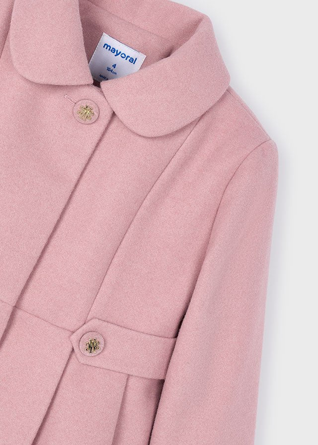 CAPPOTTINO IN PANNO ROSA MAQUILLAJE - Noi da piccoli