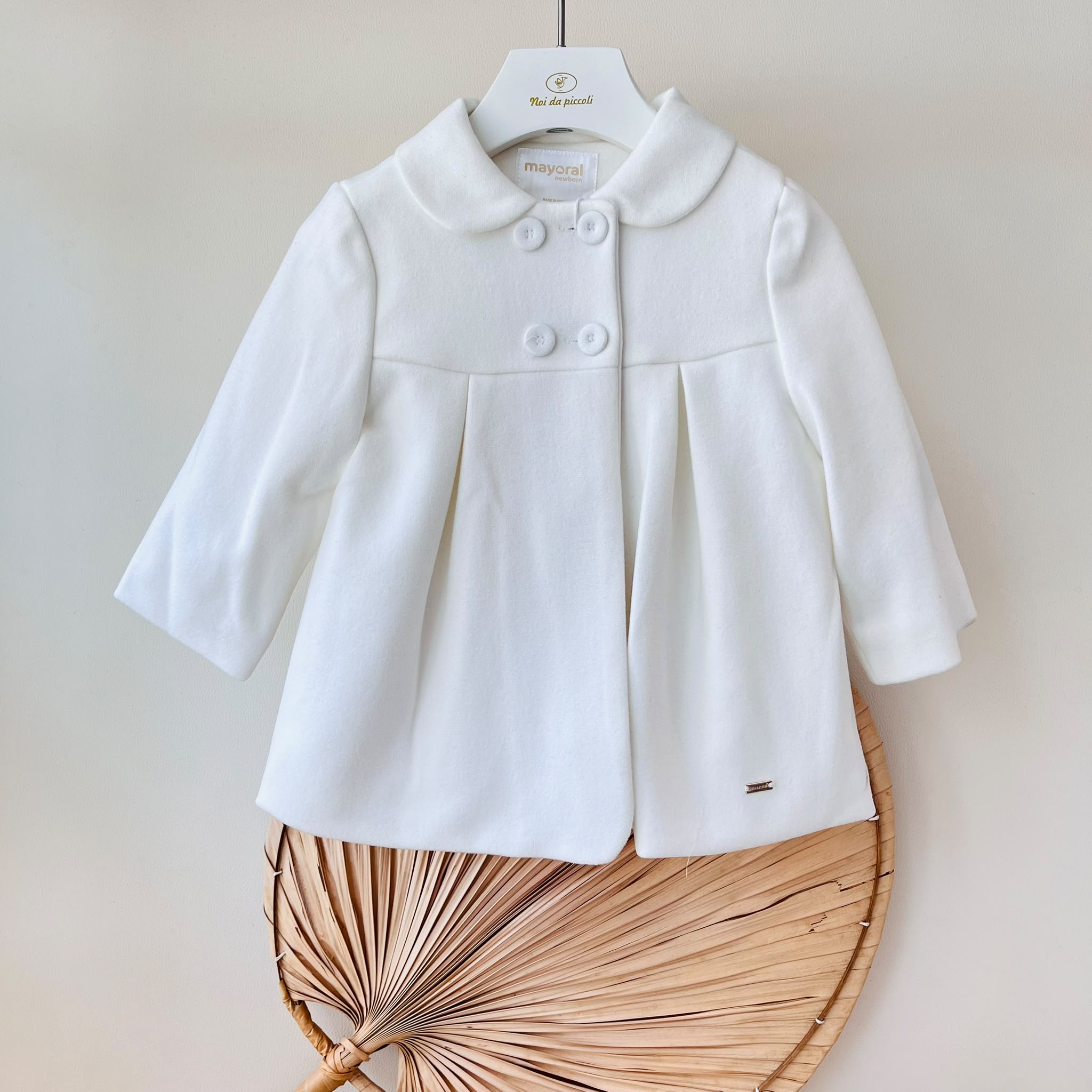 CAPPOTTO COTONE CALDO CRUDO - Noi da piccoli