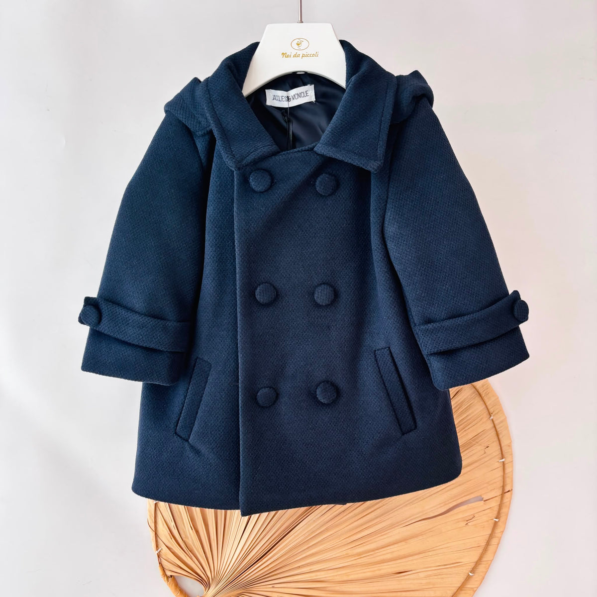 CAPPOTTO IN PANNO BLU - Noi da piccoli