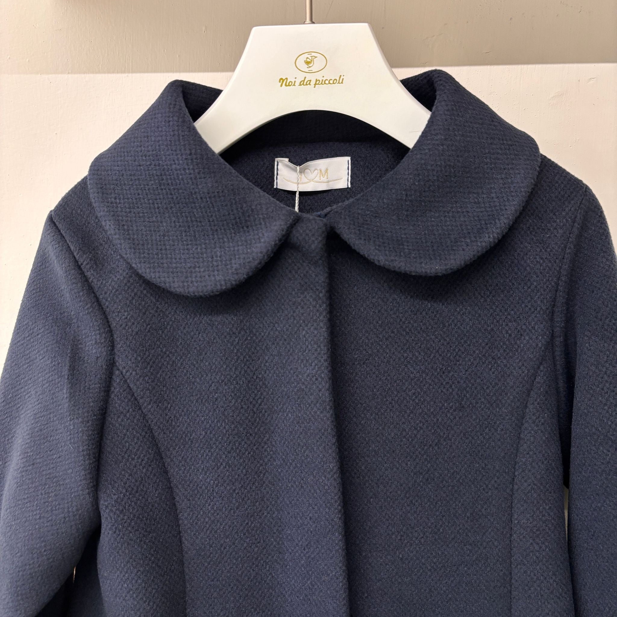 CAPPOTTO IN PANNO BLU - Noi da piccoli