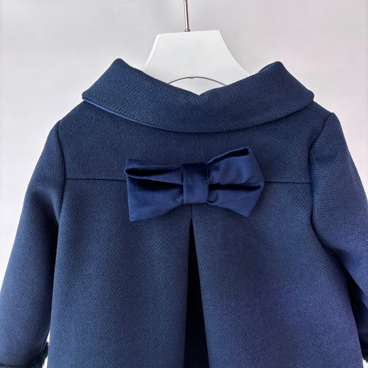 CAPPOTTO IN PANNO BLU - Noi da piccoli