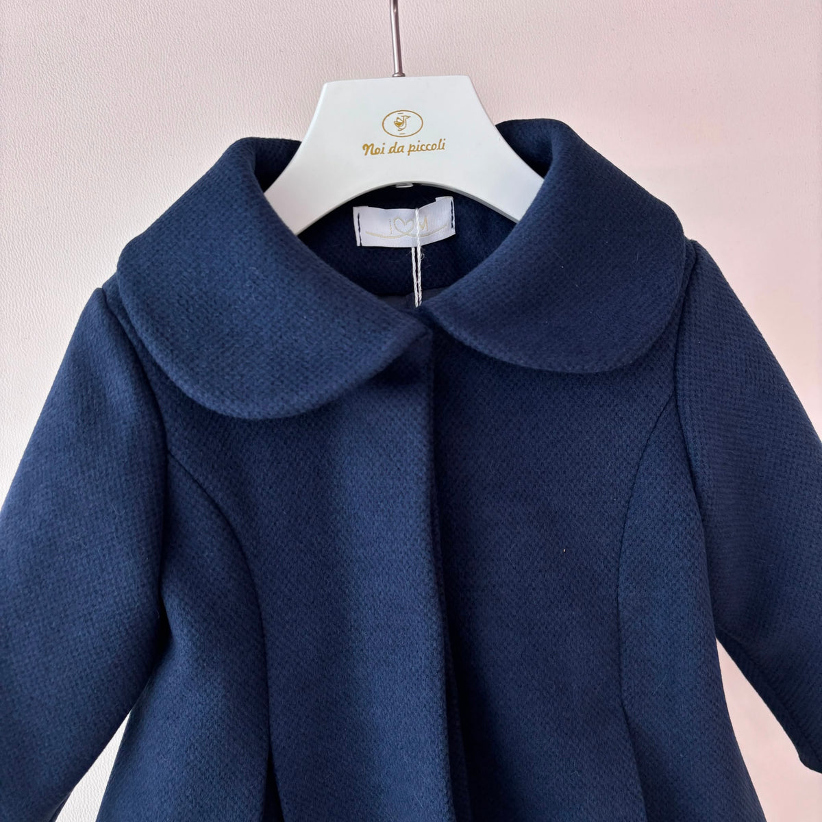 CAPPOTTO in Panno Mygirl BLU - Noi da piccoli