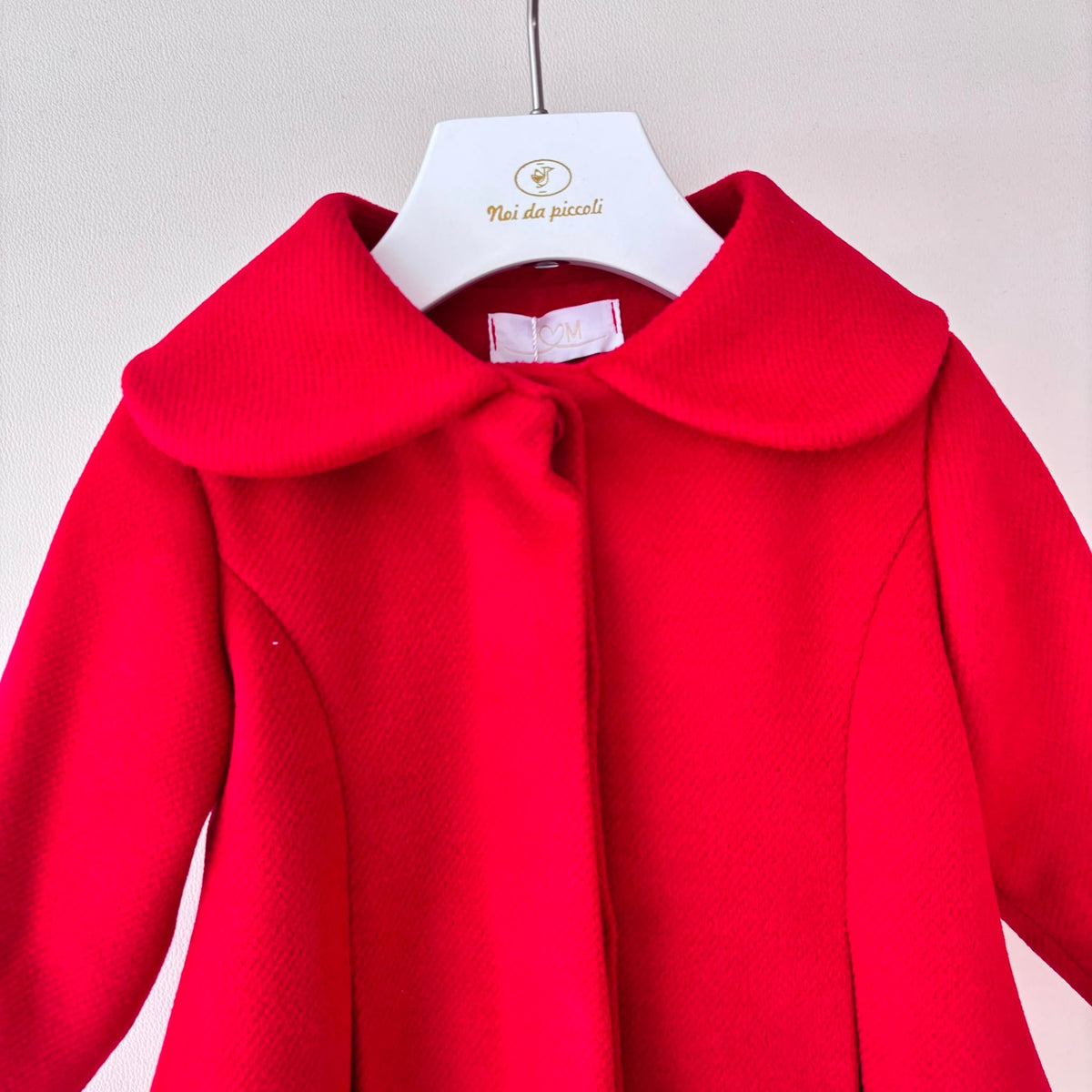 CAPPOTTO in Panno Mygirl Rosso - Noi da piccoli