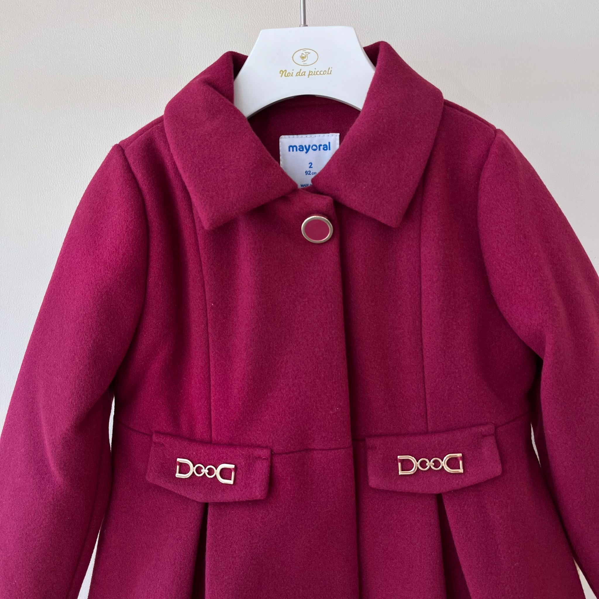 CAPPOTTO LAMPONE - Noi da piccoli