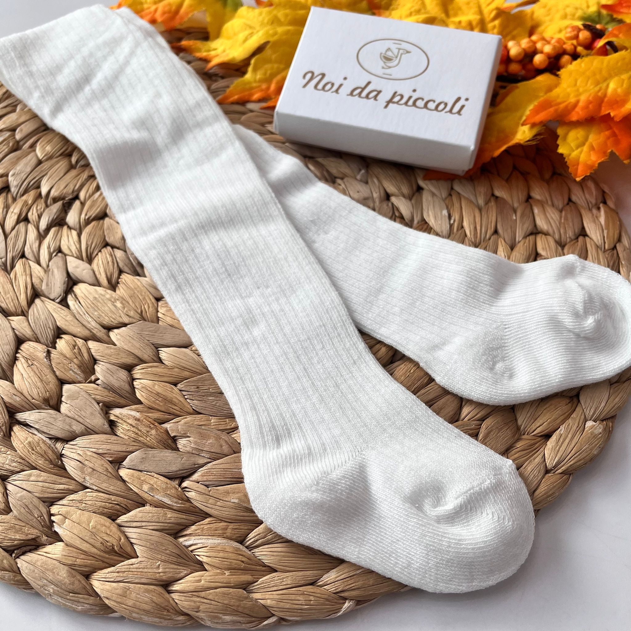 COLLANT COSTINA CALDO COTONE LATTE - Noi da piccoli