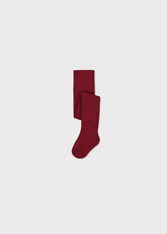 COLLANT ROSSO IN COTONE CALDO - Noi da piccoli