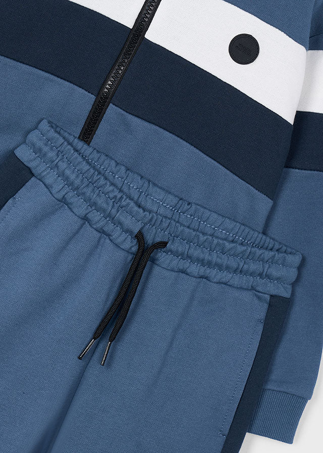 COMLETO 2 PZ IN CALDO COTONE DENIM - Noi da piccoli