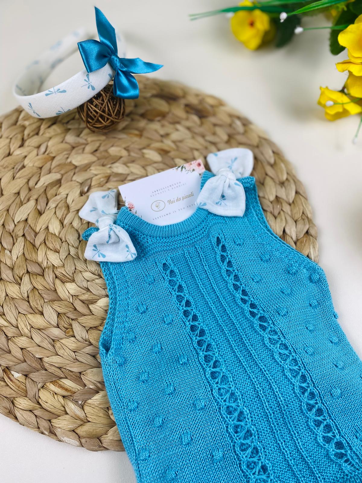 completo 2 pz Turchese - Noi da piccoli