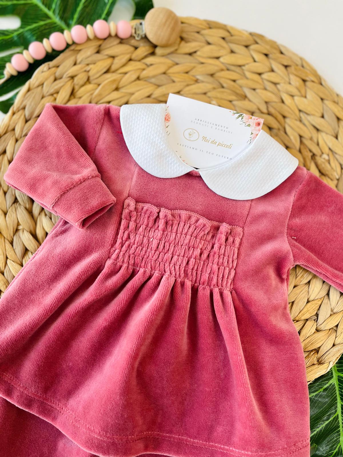 COMPLETO 2PZ ARRICCIATURA CINIGLIA CIPOLLA - Noi da piccoli