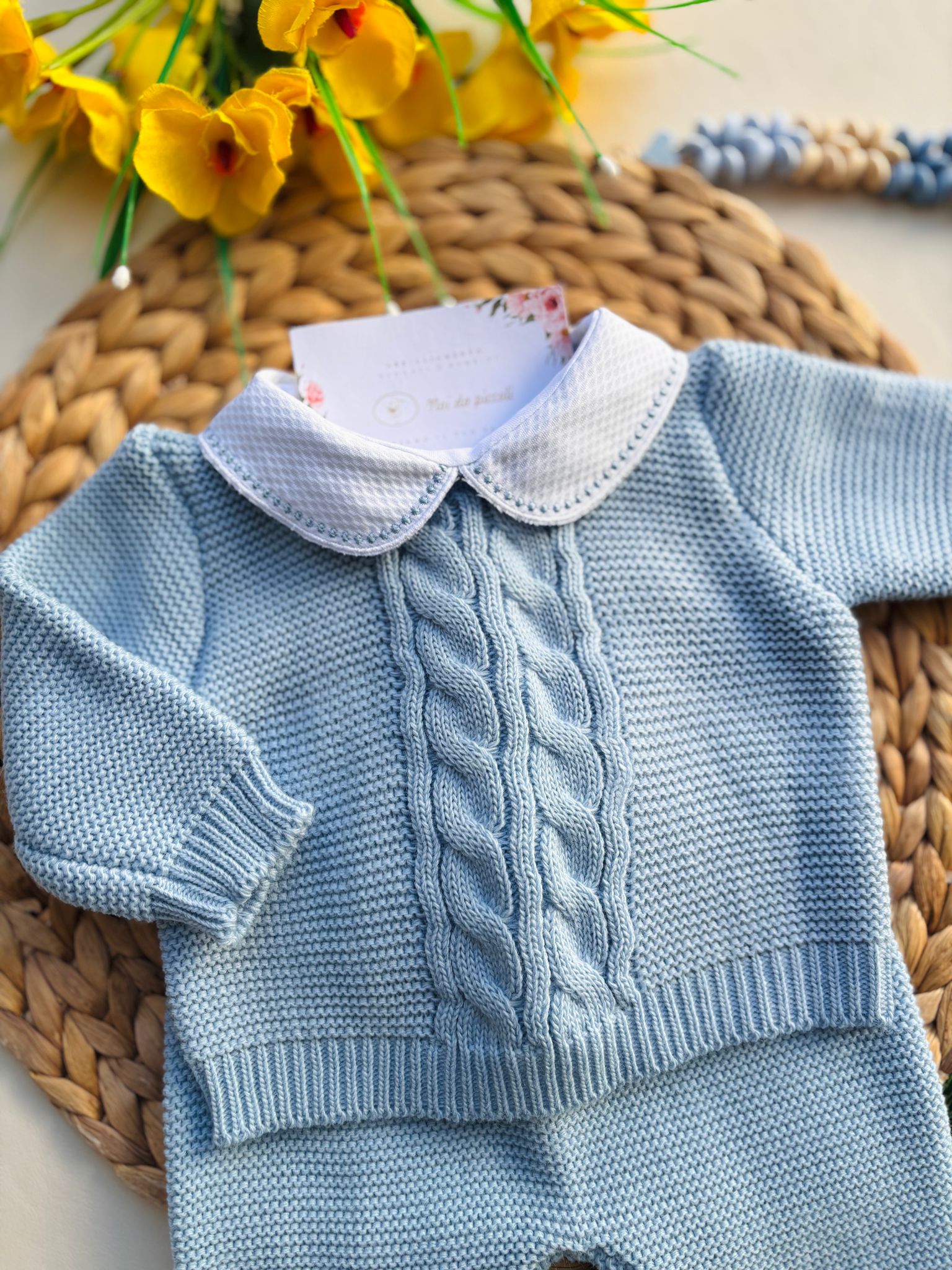 COMPLETO 2PZ TREZAS FIALTO CALDO AZULADO - Noi da piccoli