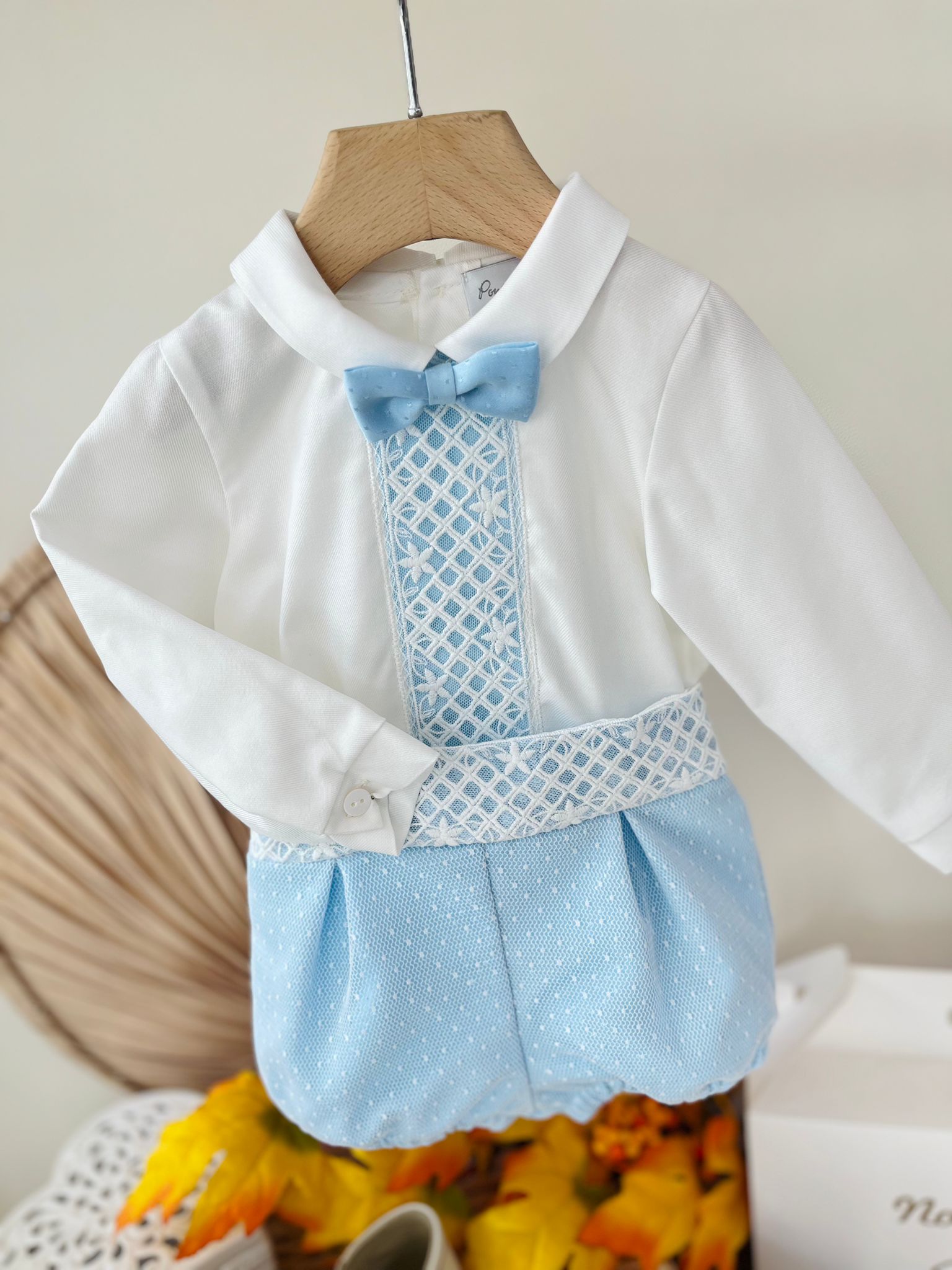 COMPLETO 3 PZ CASPIAN CELESTE - Noi da piccoli