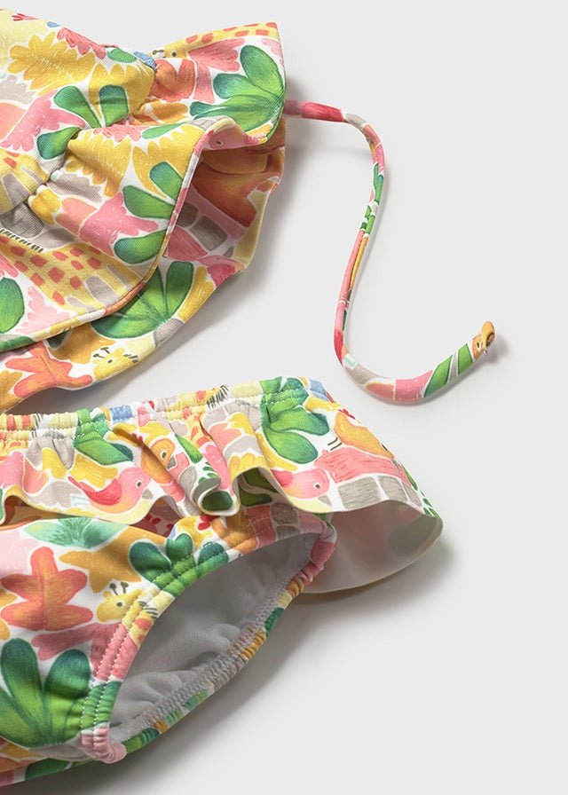 COMPLETO 3 PZ CON ANIMALINI GIALLO - Noi da piccoli