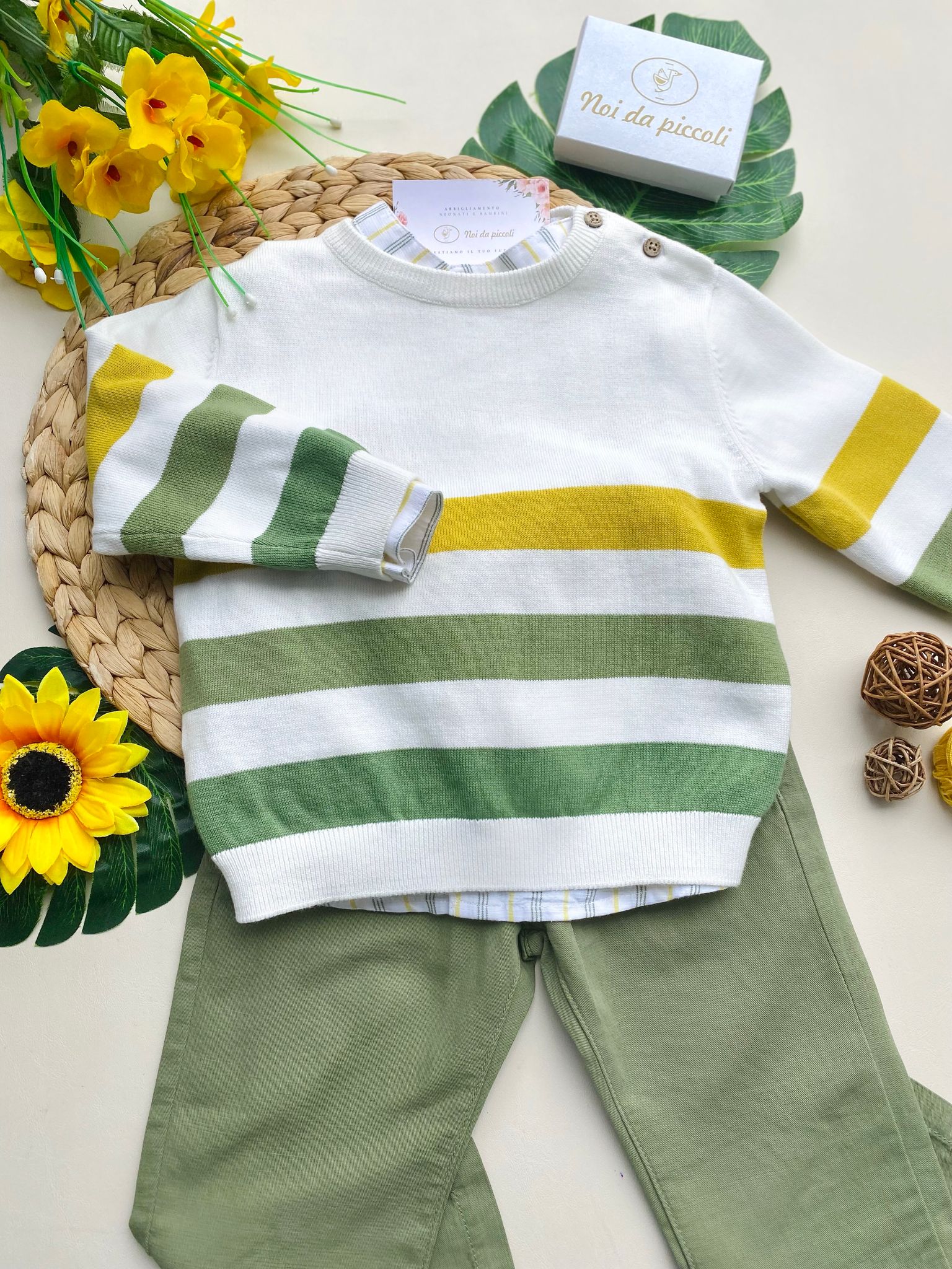 completo 3 pz Cotone Non definito - Noi da piccoli