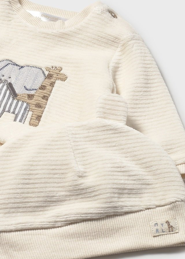 COMPLETO 3 PZ IN CALDO COTONE CERAMICA - Noi da piccoli