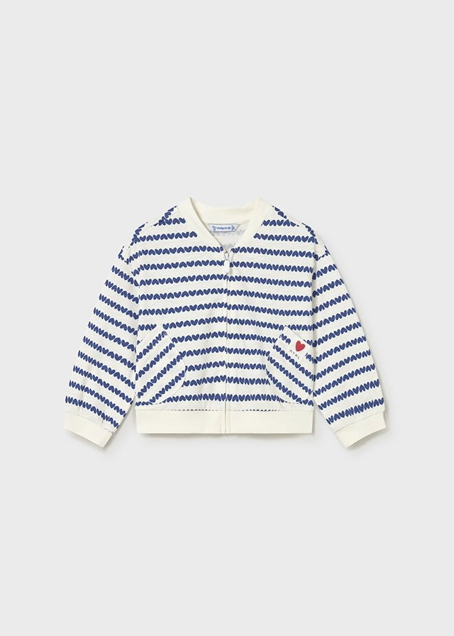 COMPLETO 3 PZ IN COTONE CON CUORICINI ROSSO - Noi da piccoli