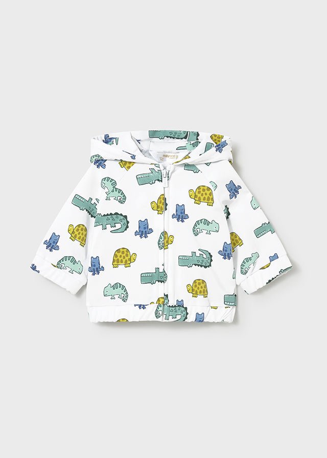 COMPLETO 3 PZ IN COTONE CON DINOSAURI VERDE - Noi da piccoli