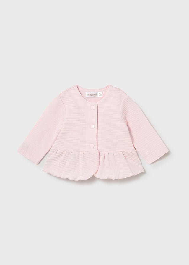 COMPLETO 3 PZ IN COTONE ROSA BABY - Noi da piccoli