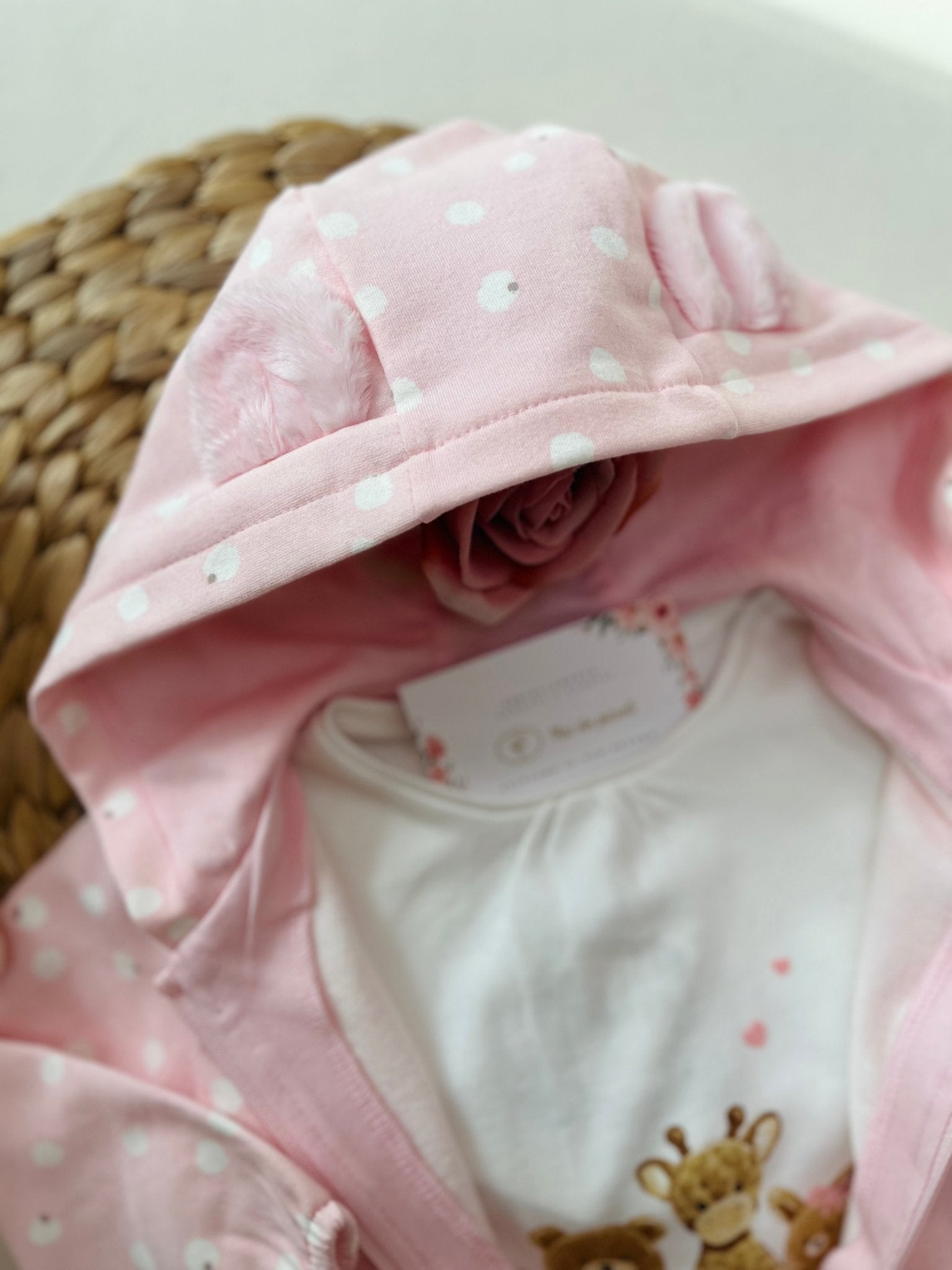 COMPLETO 3PZ ROSA BABY RIGHETTE - Noi da piccoli