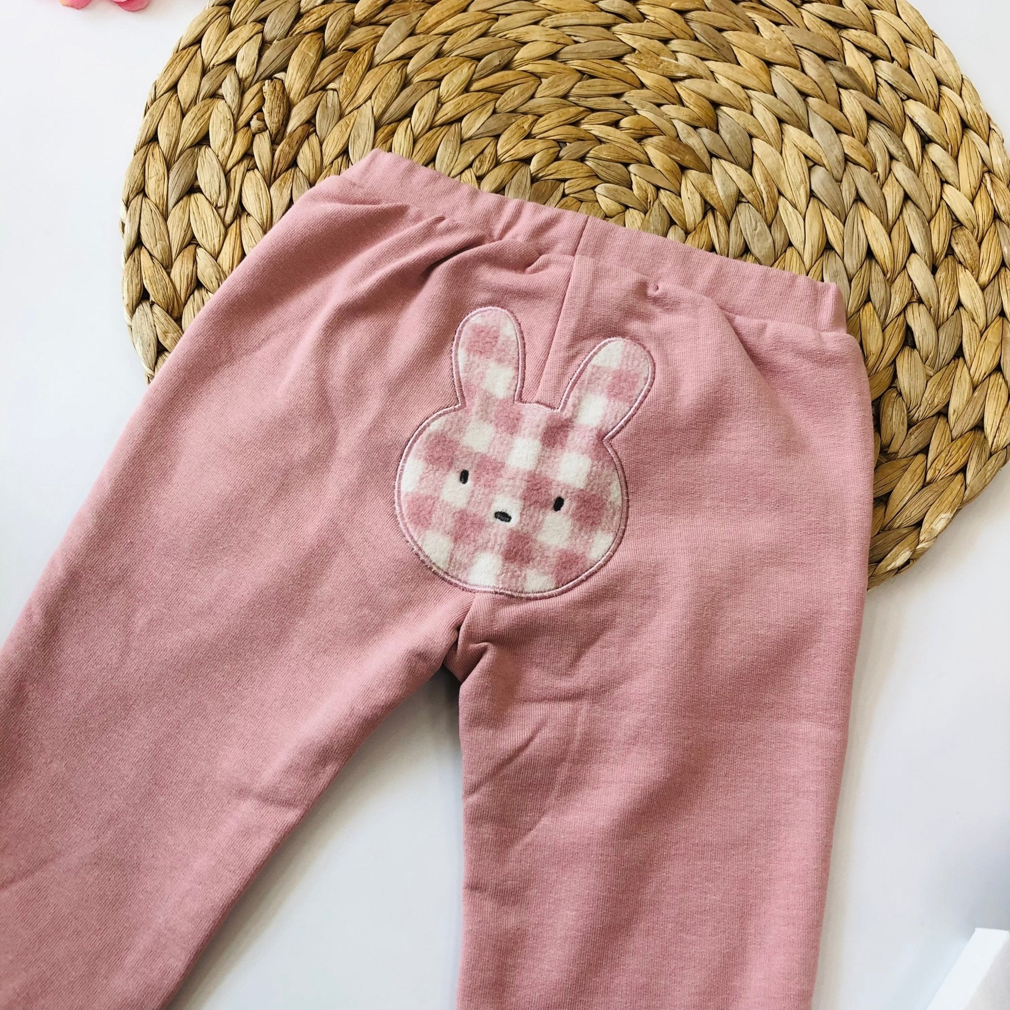 COMPLETO 3PZ ROSA E BEIGE FELPA - Noi da piccoli