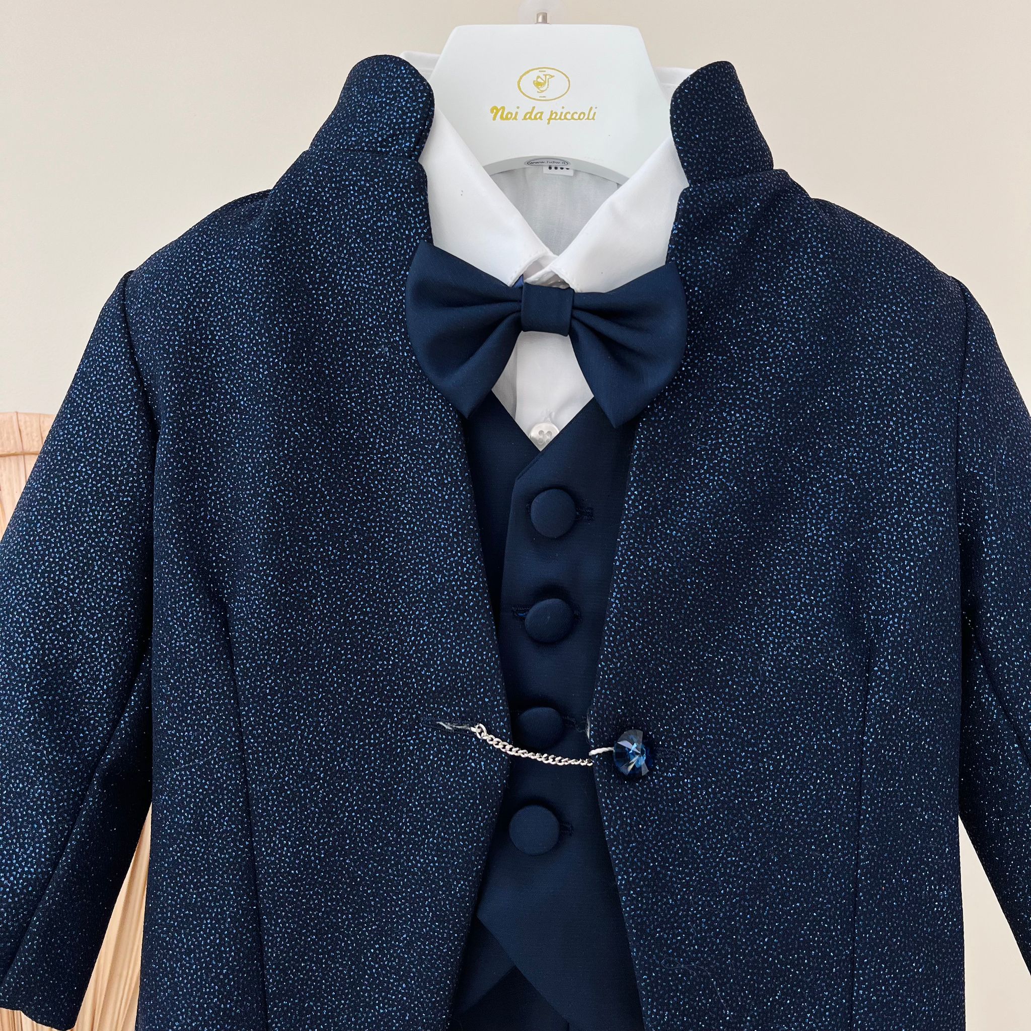 COMPLETO 5PZ MILORD BLU - Noi da piccoli