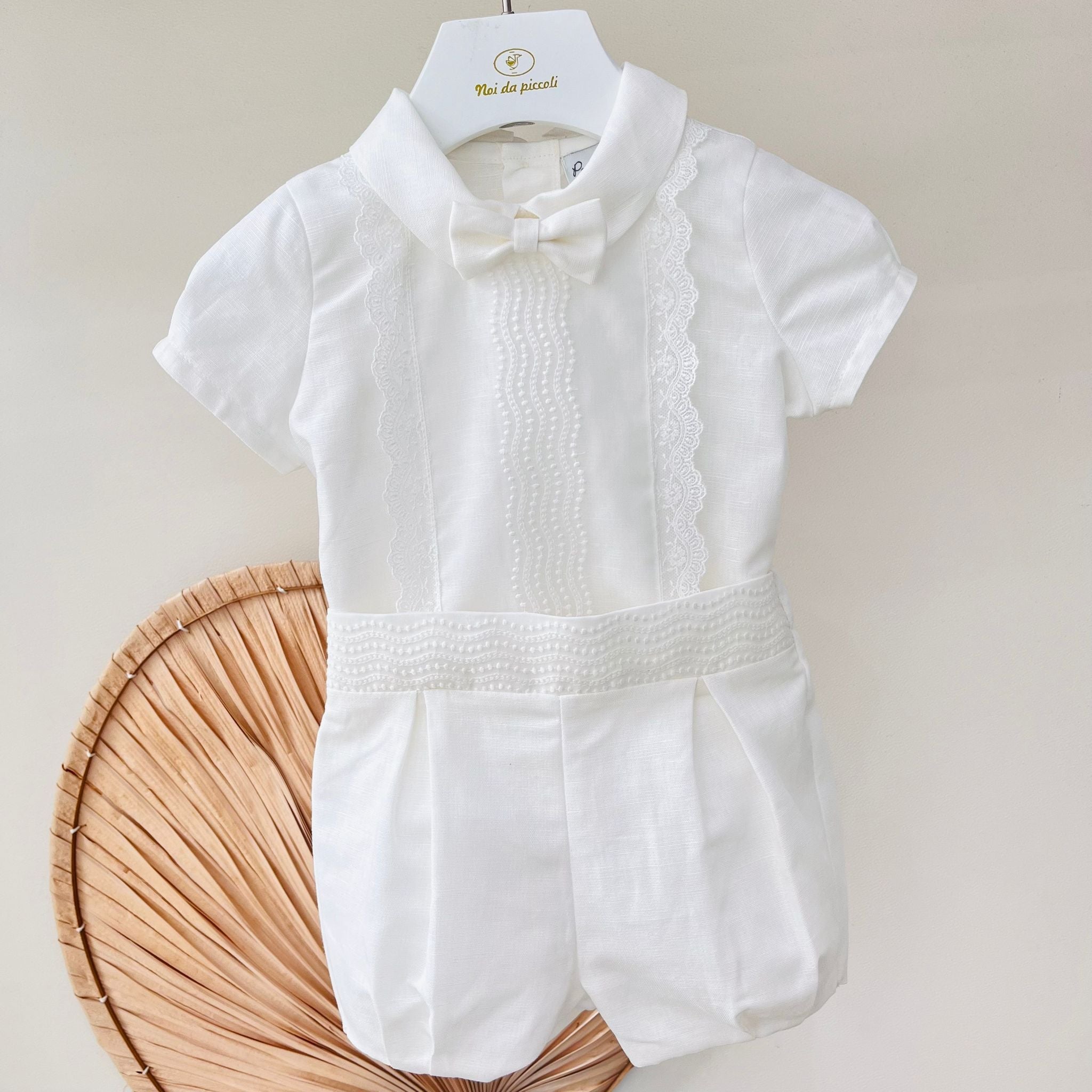 COMPLETO CERIMONIALE BIANCO - Noi da piccoli