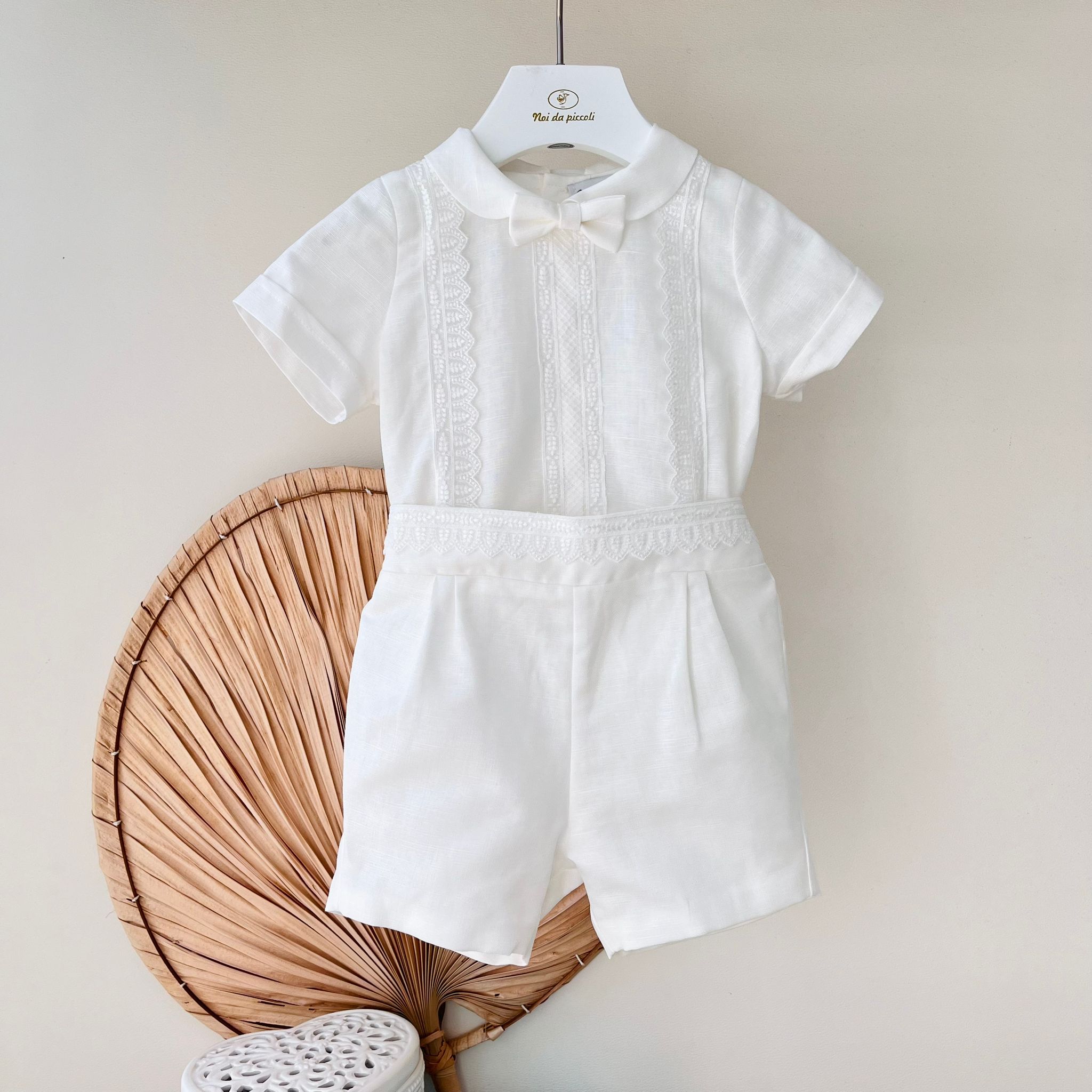 COMPLETO CERIMONIALE BIANCO - Noi da piccoli