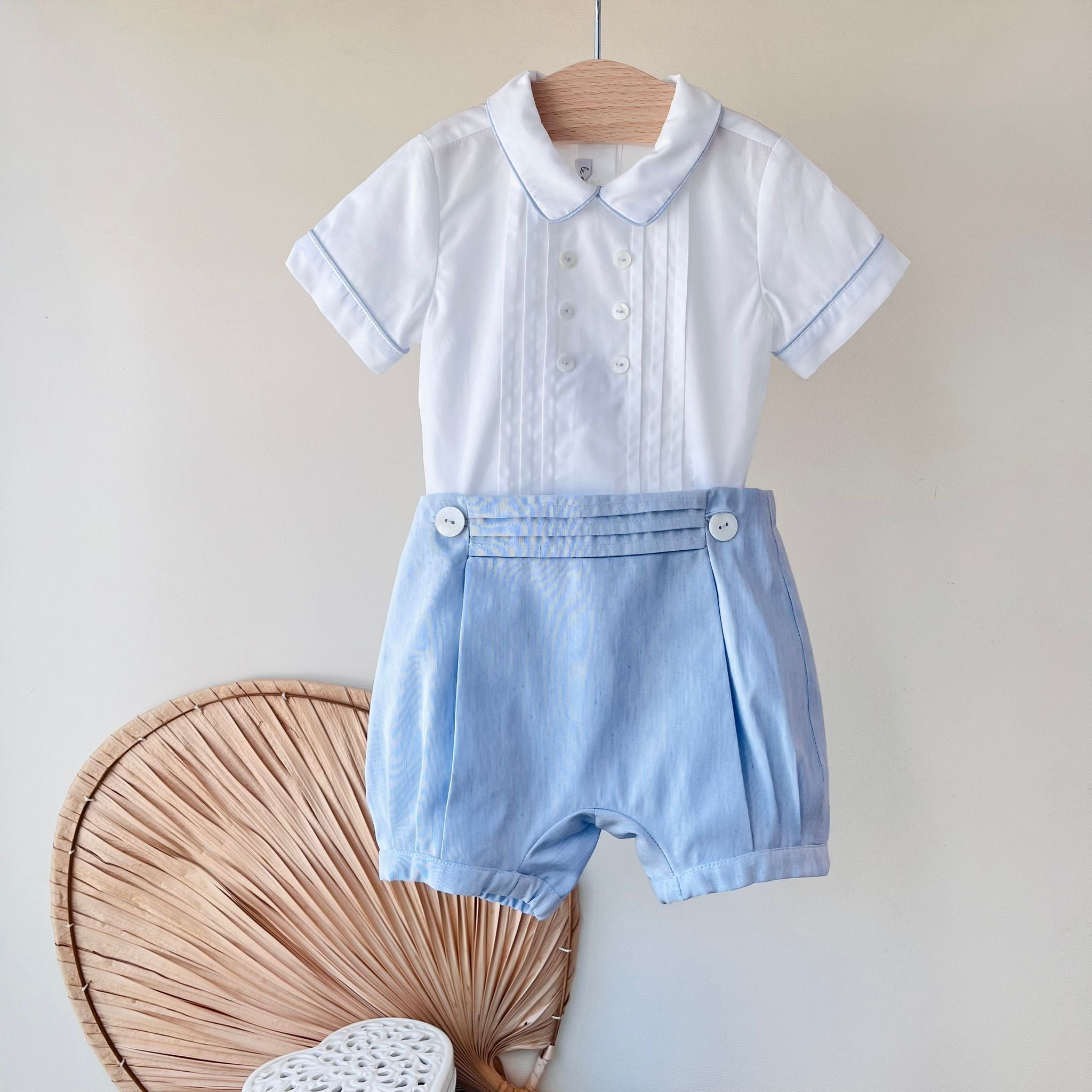 COMPLETO CERIMONIALE BIANCO CIELO - Noi da piccoli