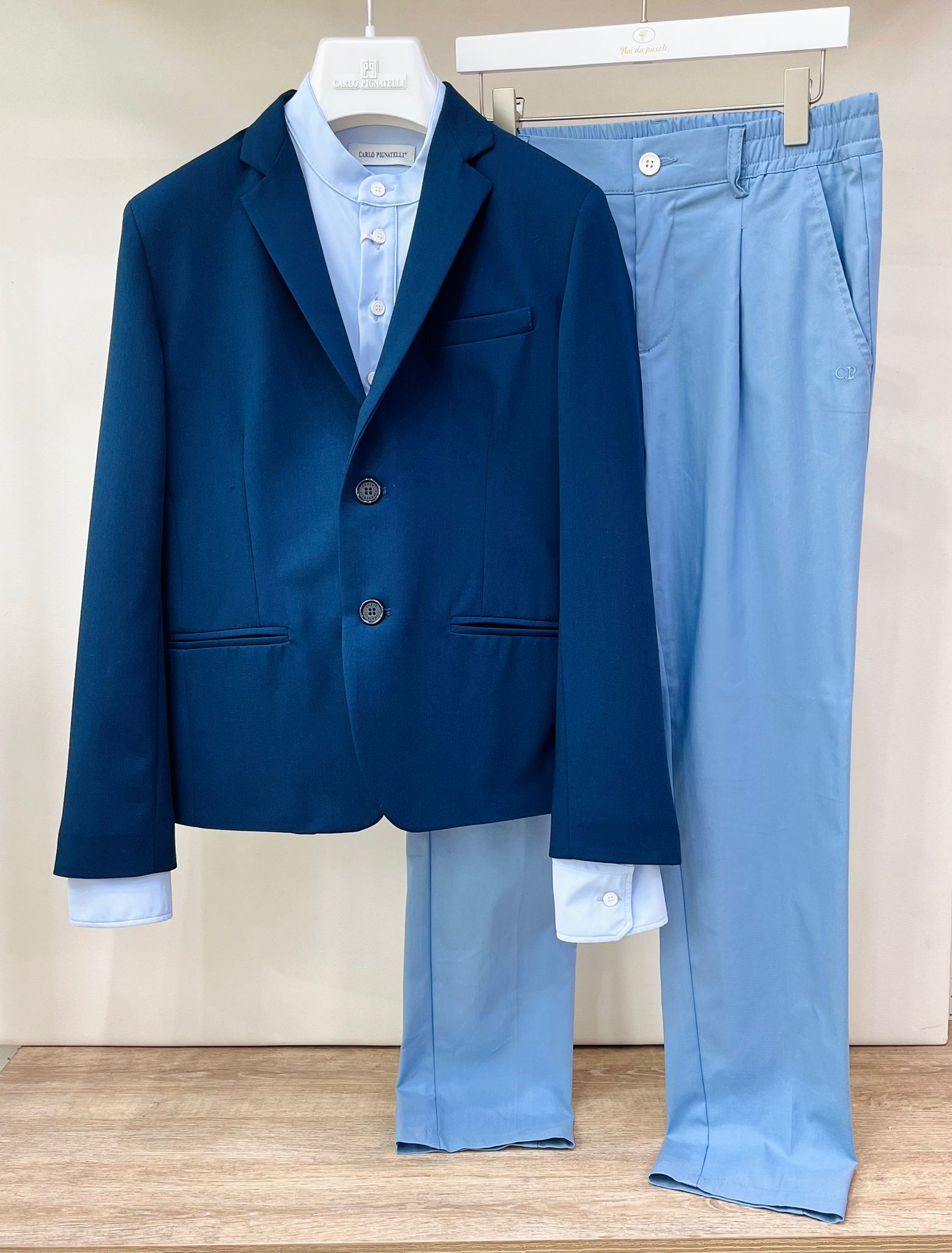 COMPLETO CERIMONIALE BLU - Noi da piccoli