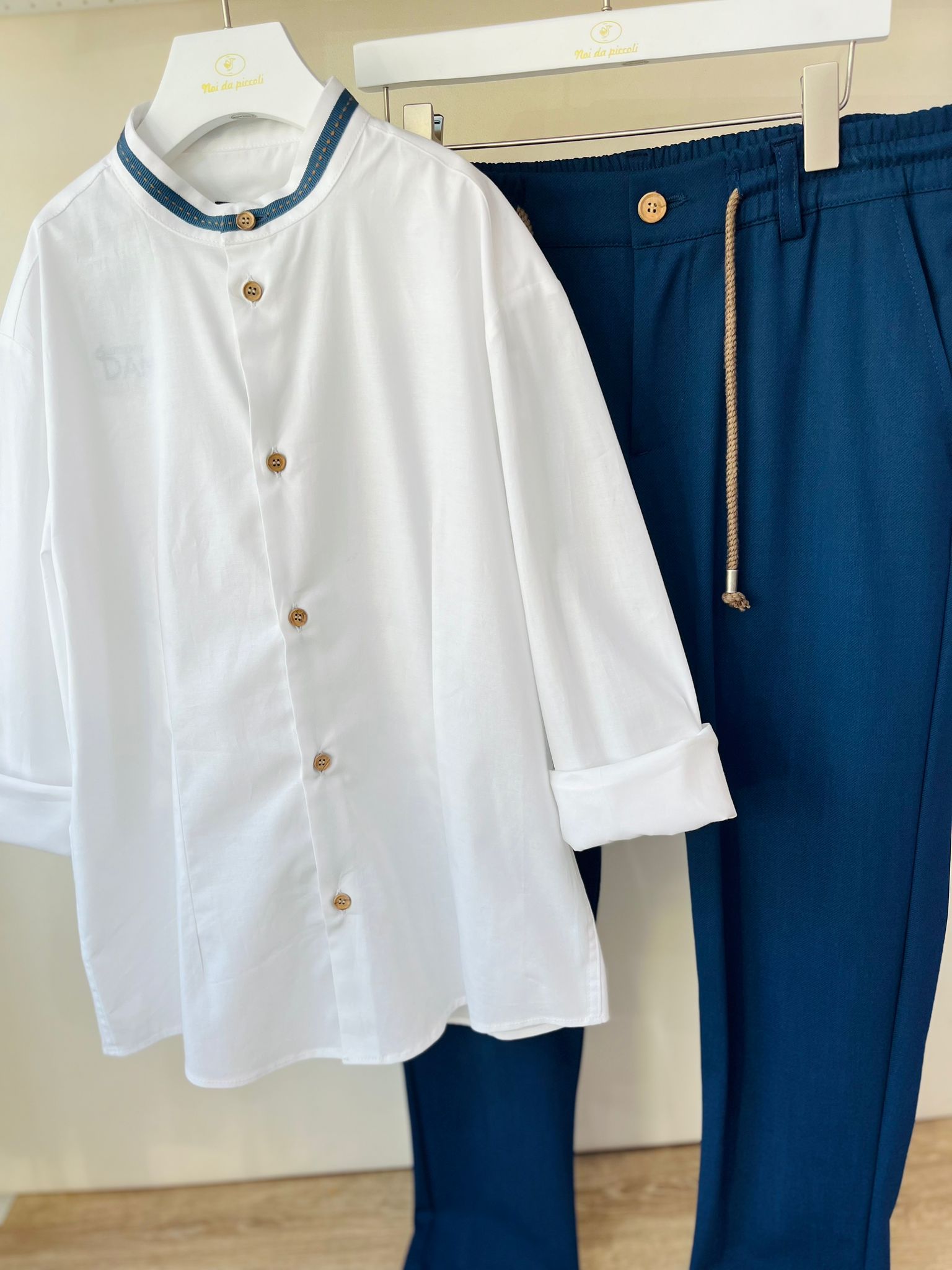 COMPLETO CERIMONIALE BLU - Noi da piccoli