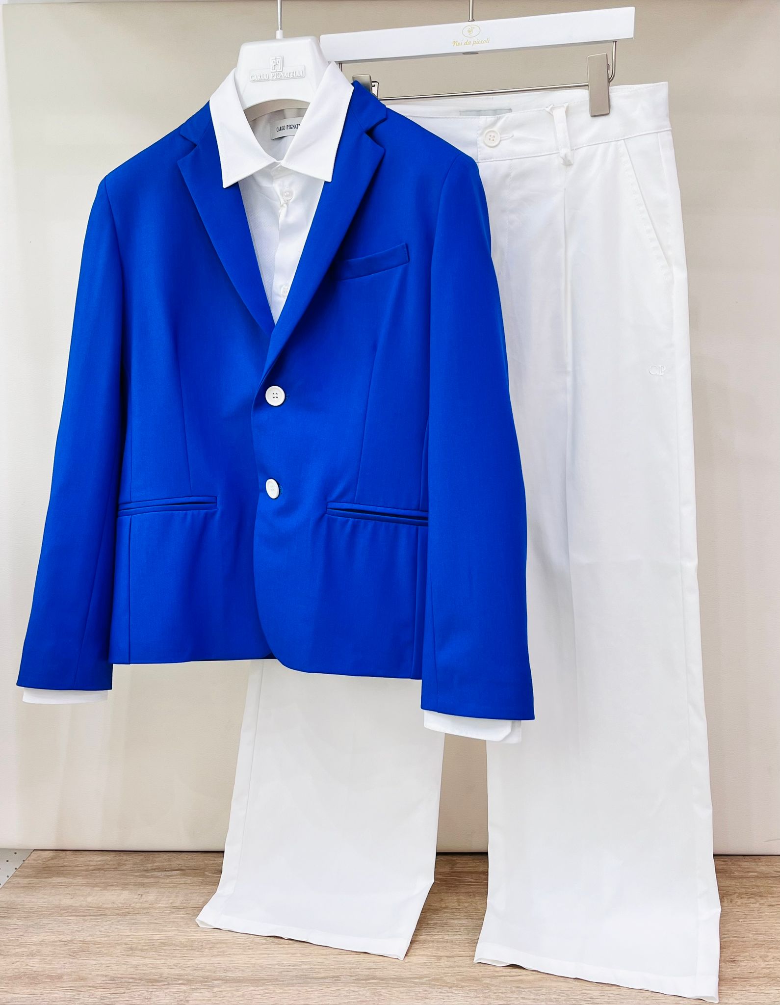 COMPLETO CERIMONIALE BLU - Noi da piccoli