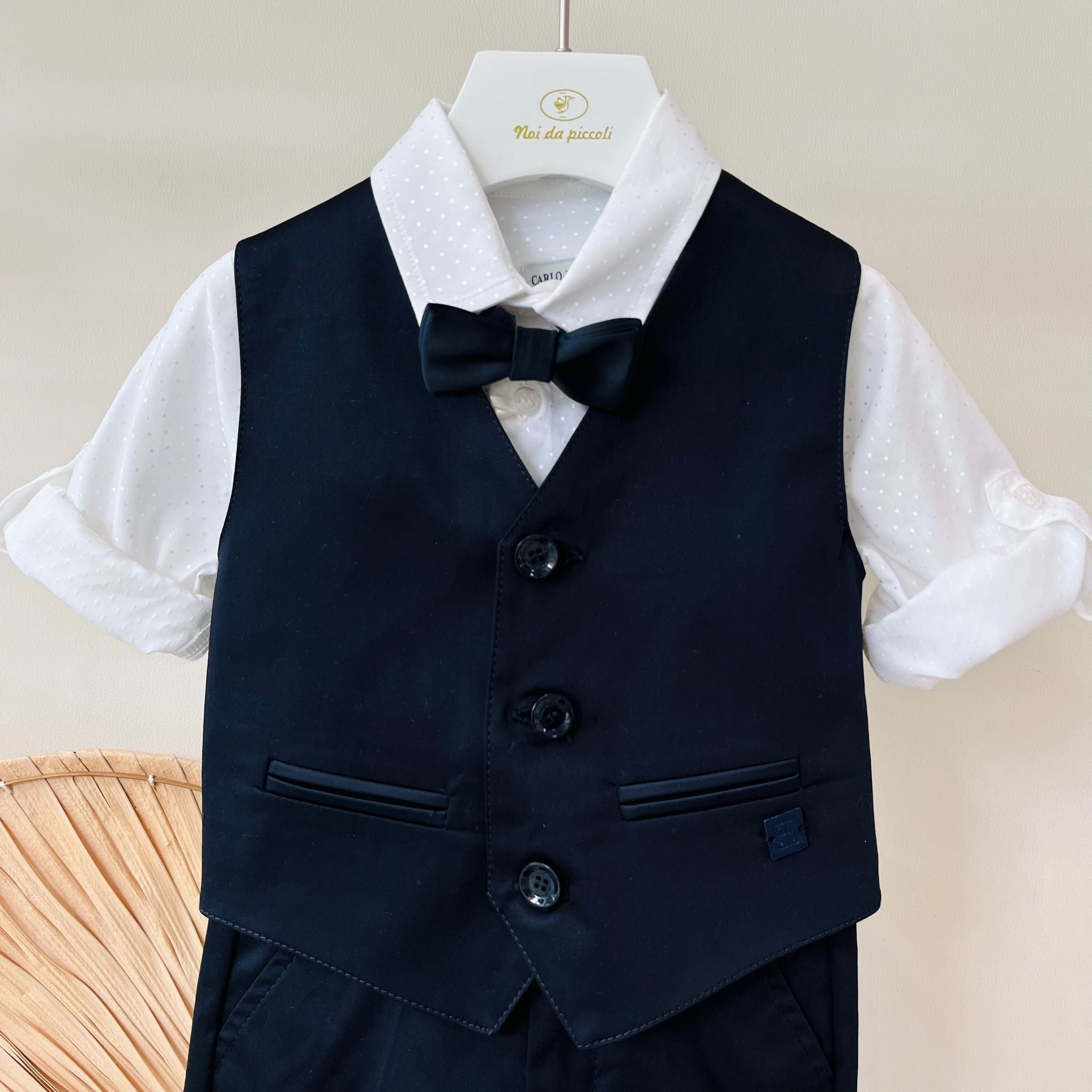 COMPLETO CERIMONIALE BLU - Noi da piccoli