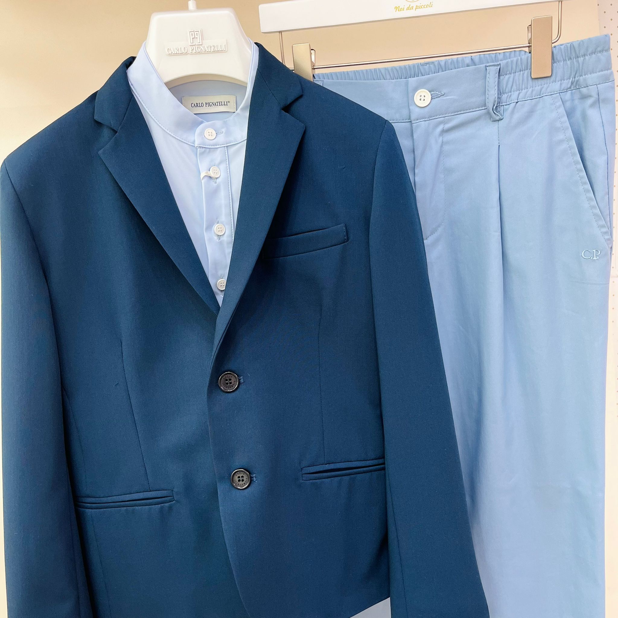 COMPLETO CERIMONIALE BLU - Noi da piccoli