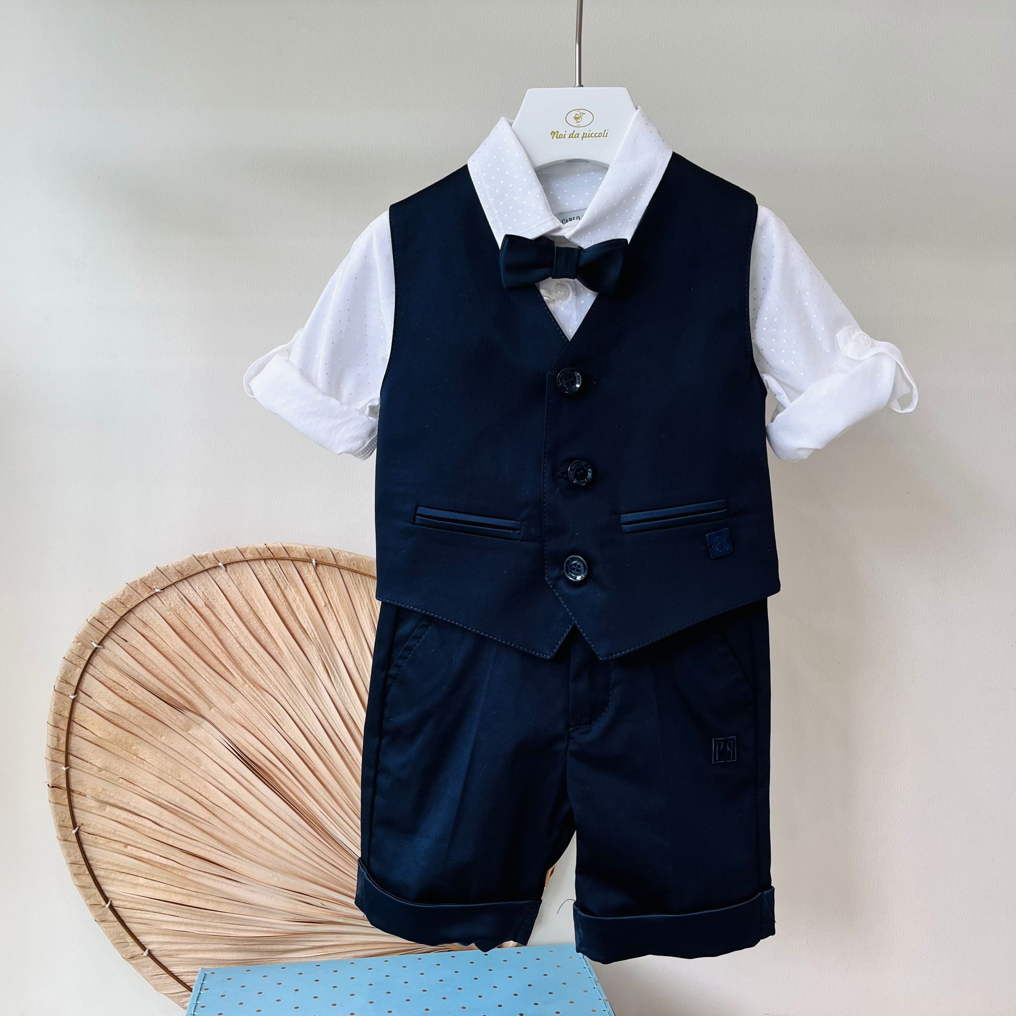 COMPLETO CERIMONIALE BLU - Noi da piccoli